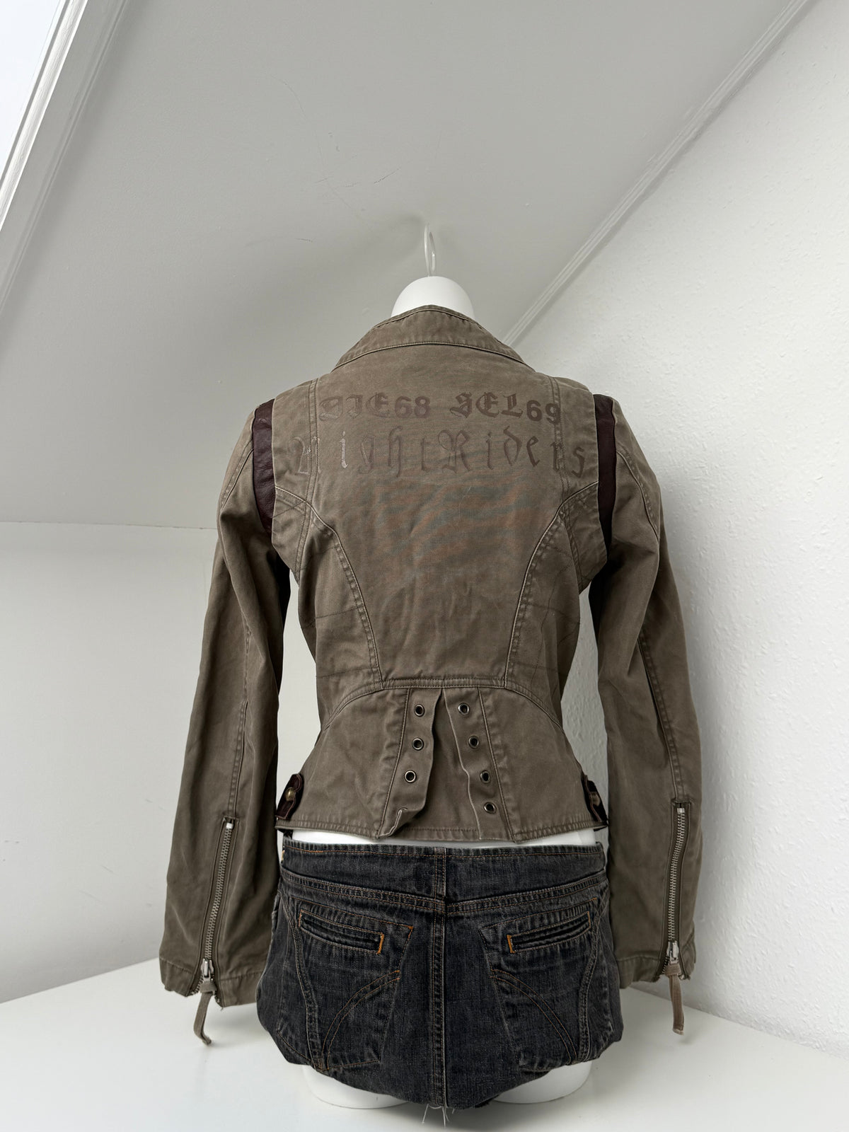 Vintage Diesel Fitted Utility Jacket (M)