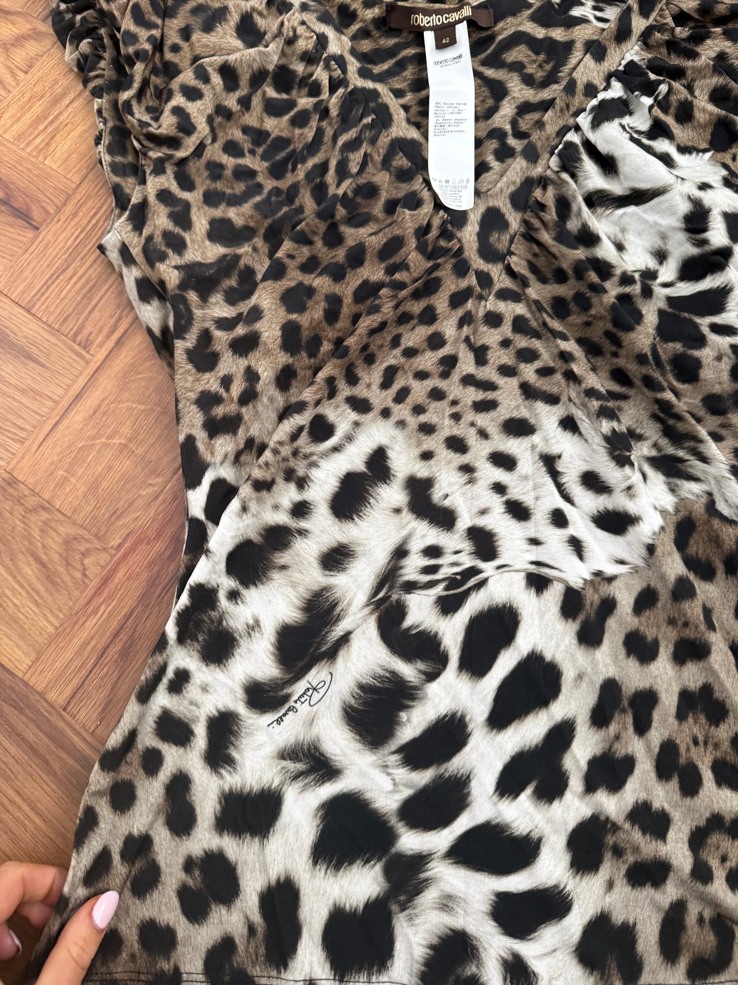 Cavalli Leopard Top (M)