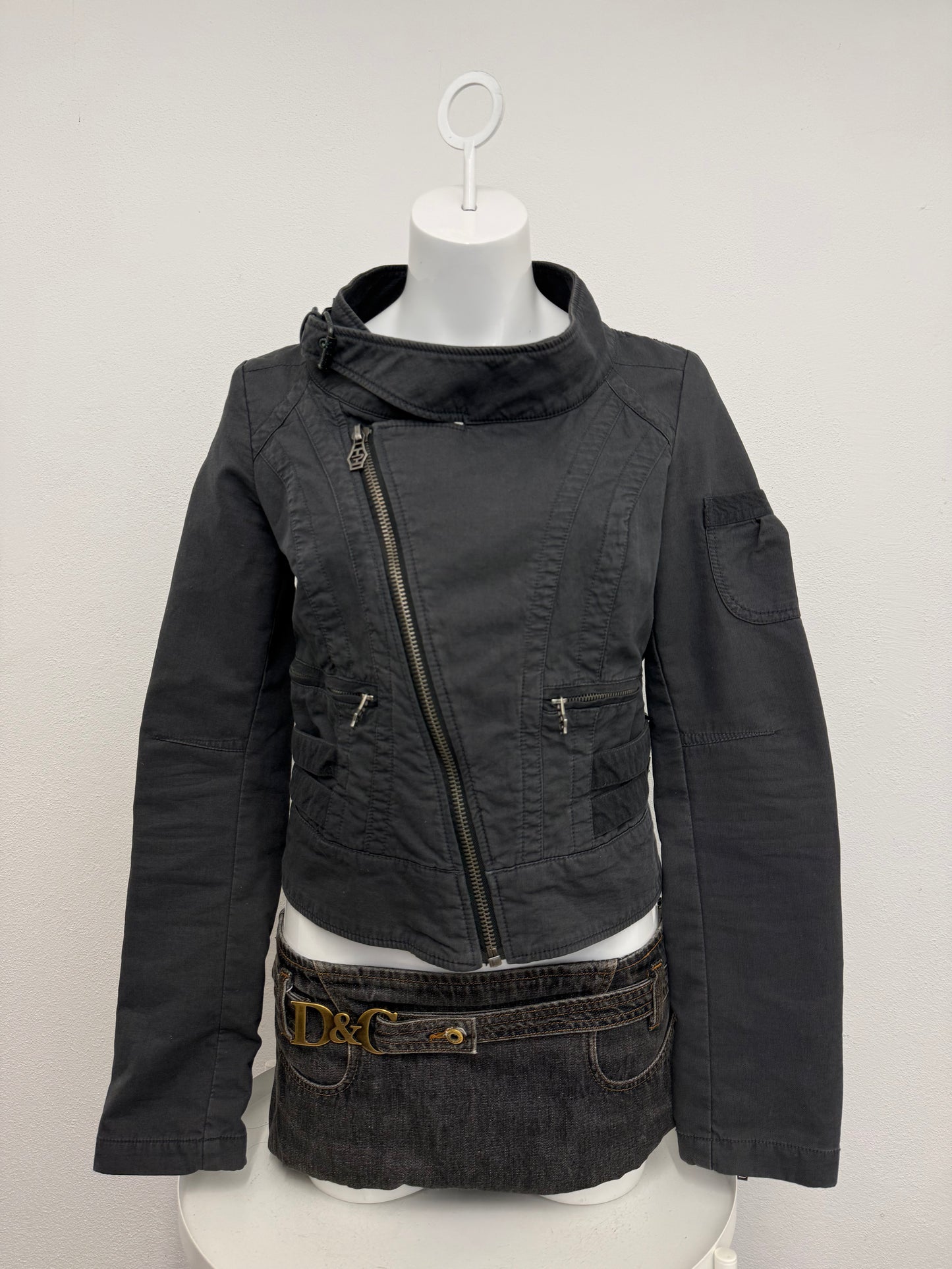 Diesel Utility Cropped Jacket (L)