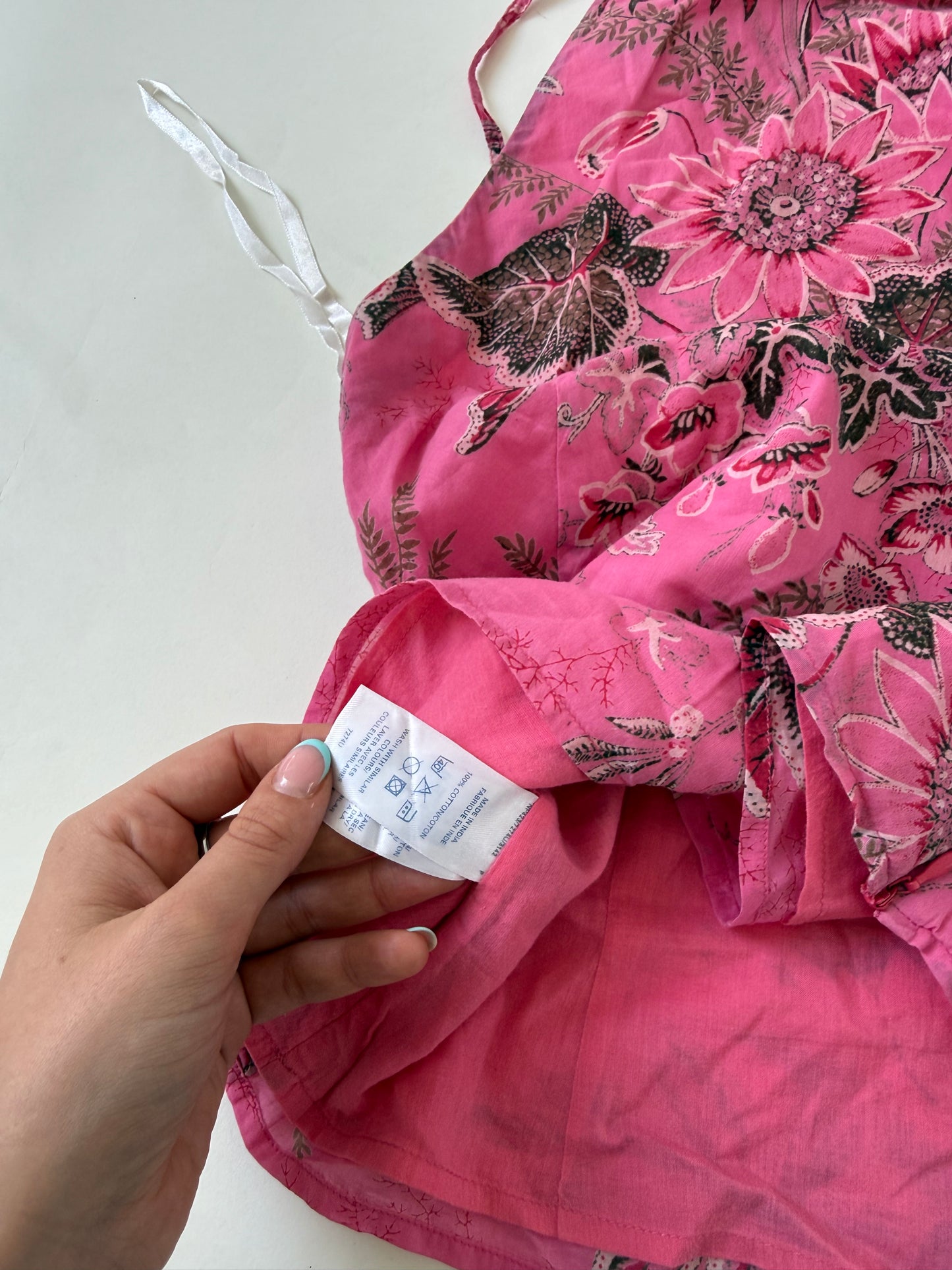 French Connection Floral Halterneck Top (UK12)