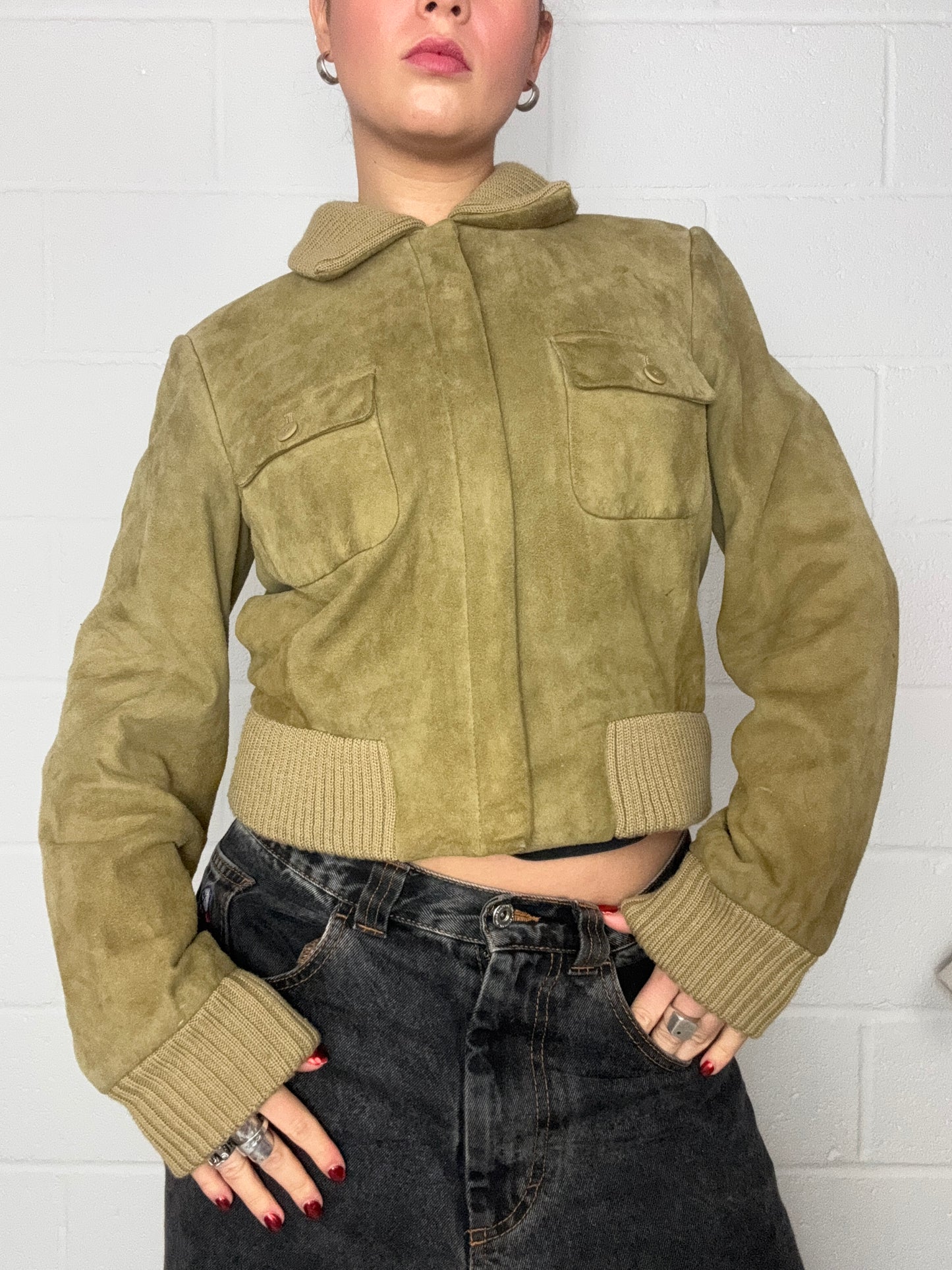 Vintage Suede Jacket (UK8)