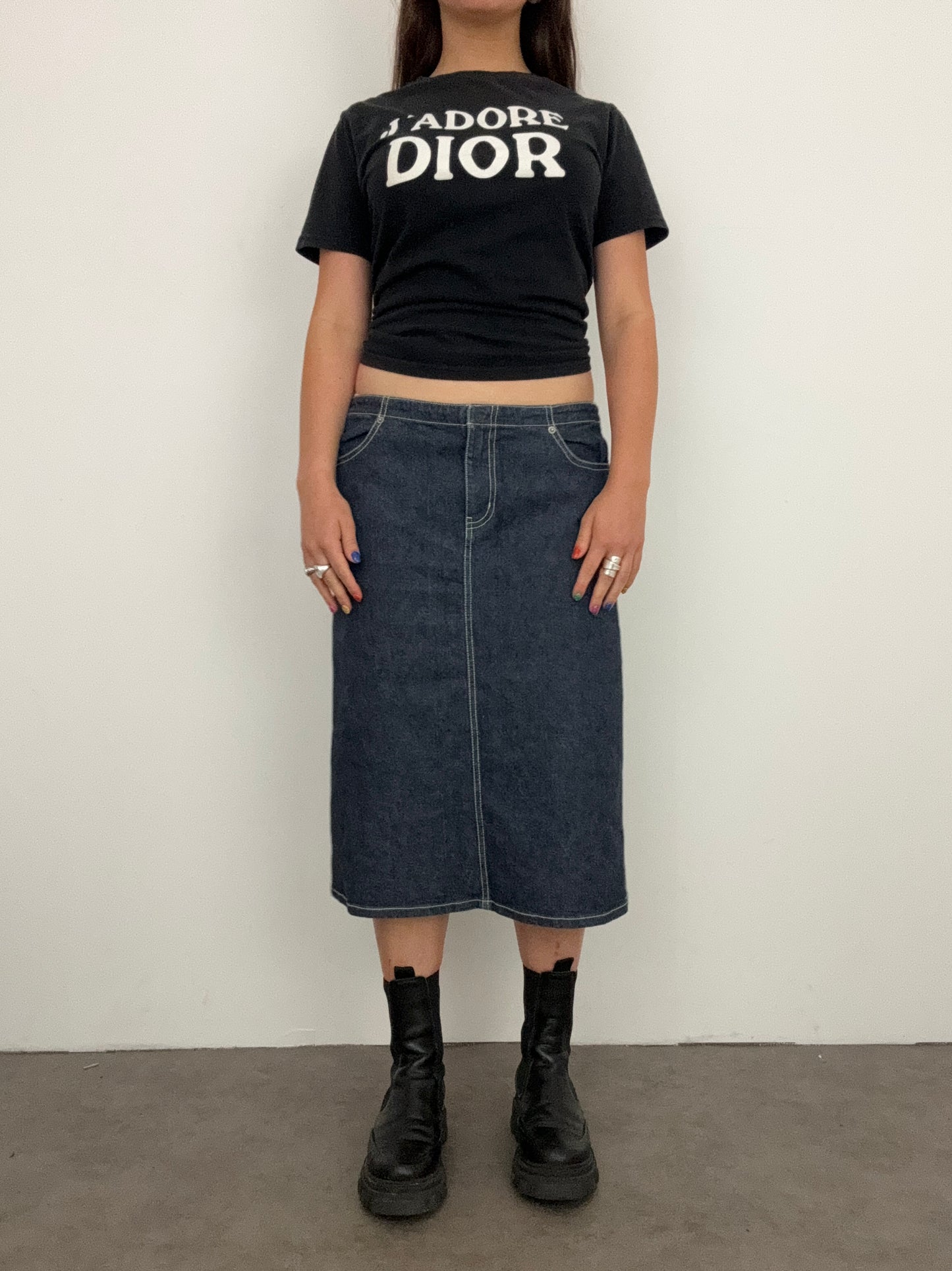 DKNY Denim Skirt