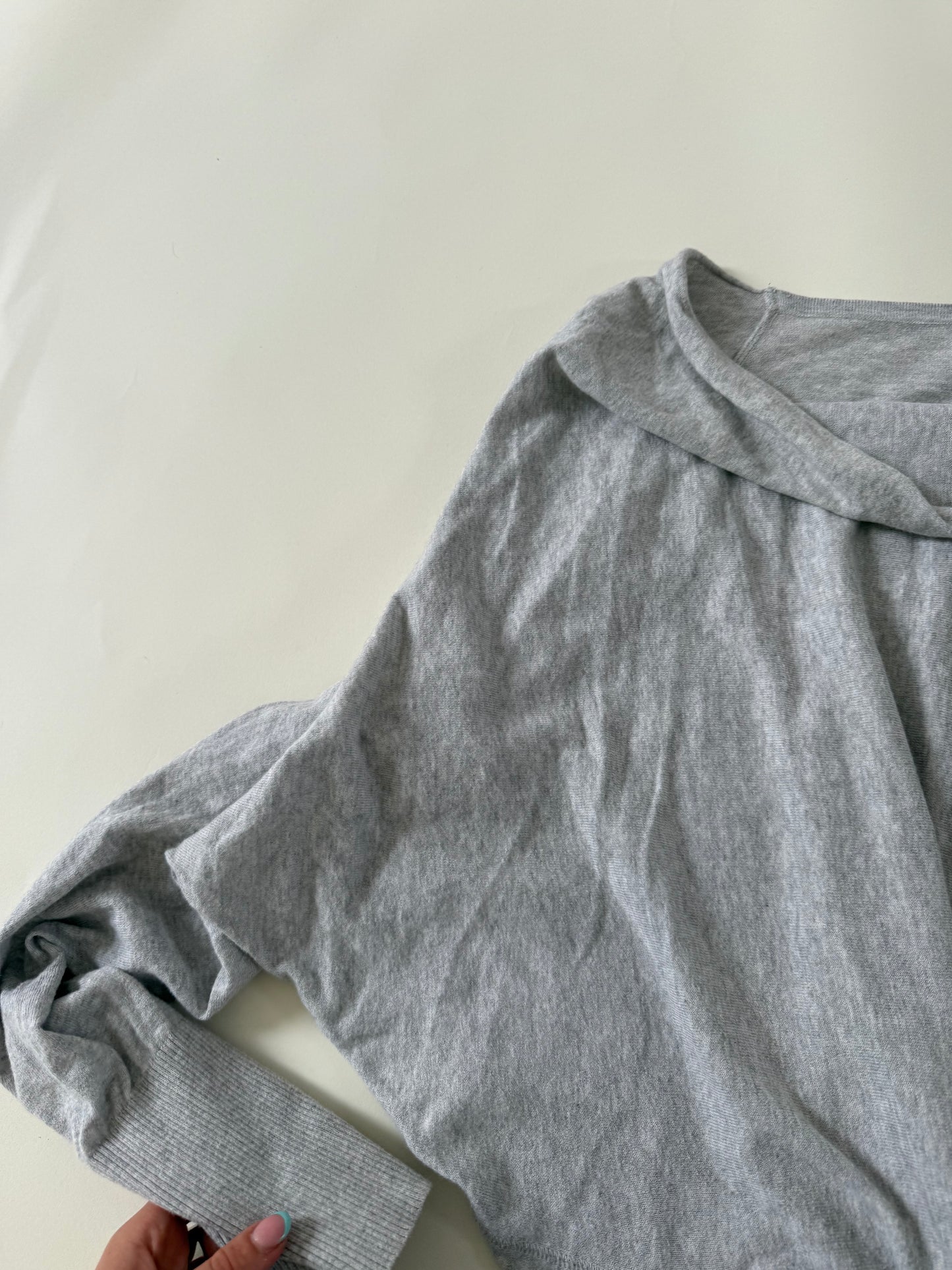 Allsaints Grey Batwing Jumper (UK14)