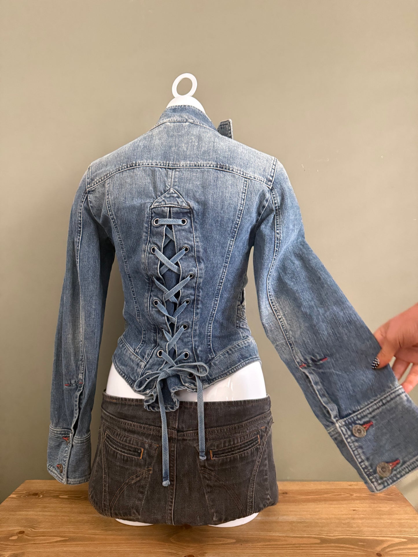 Diesel Denim Corset Jacket (M)
