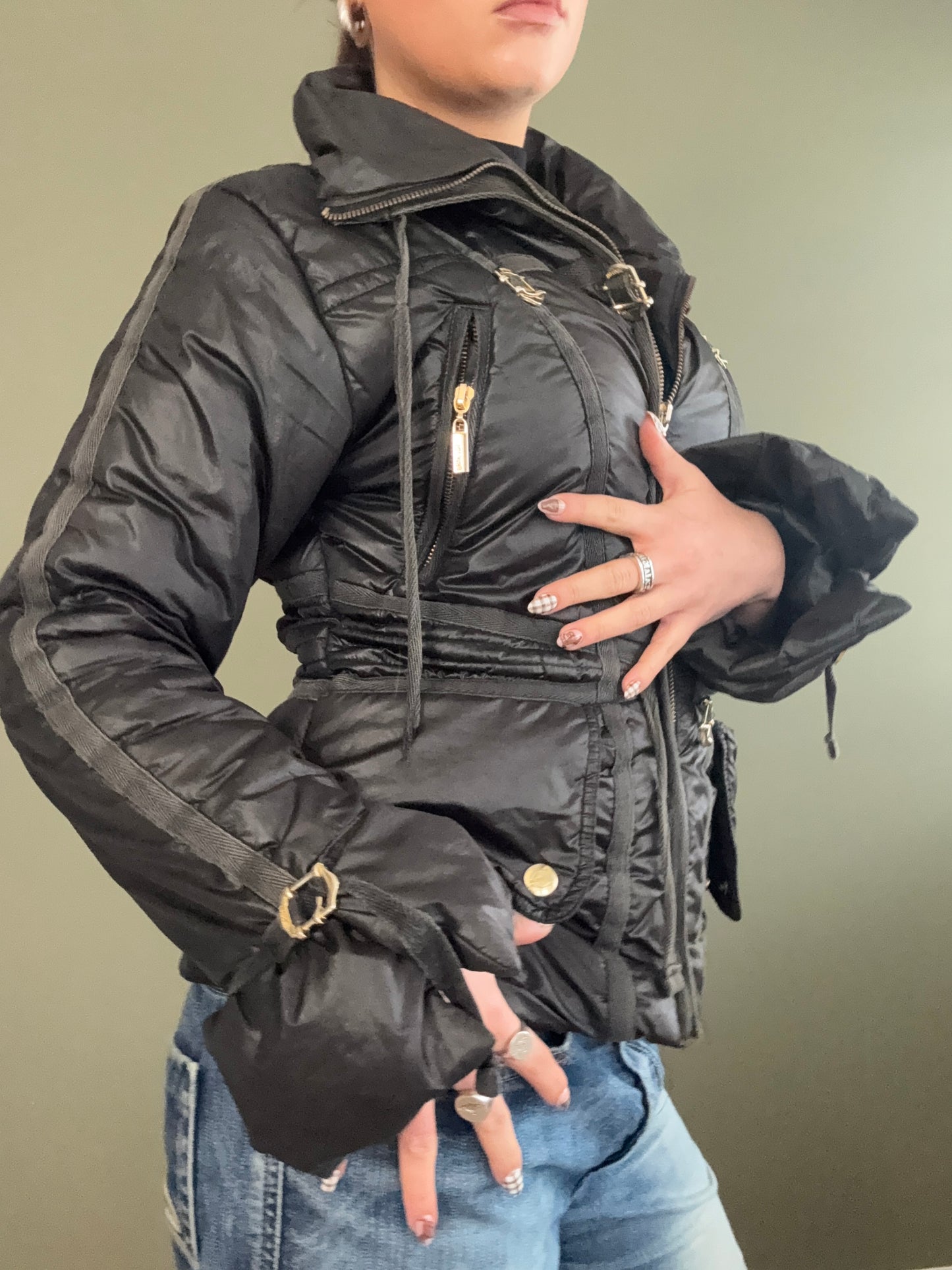 Cavalli Puffer Coat (UK8)