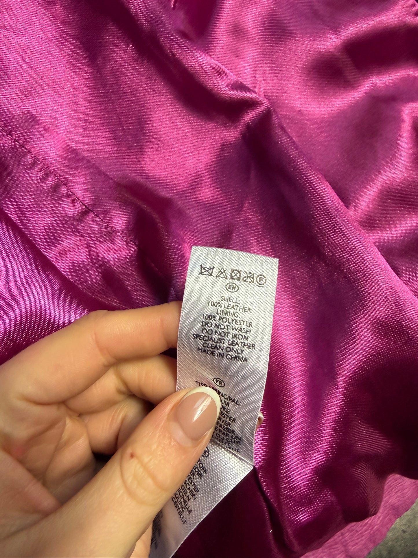 Leather Jacket (UK14)