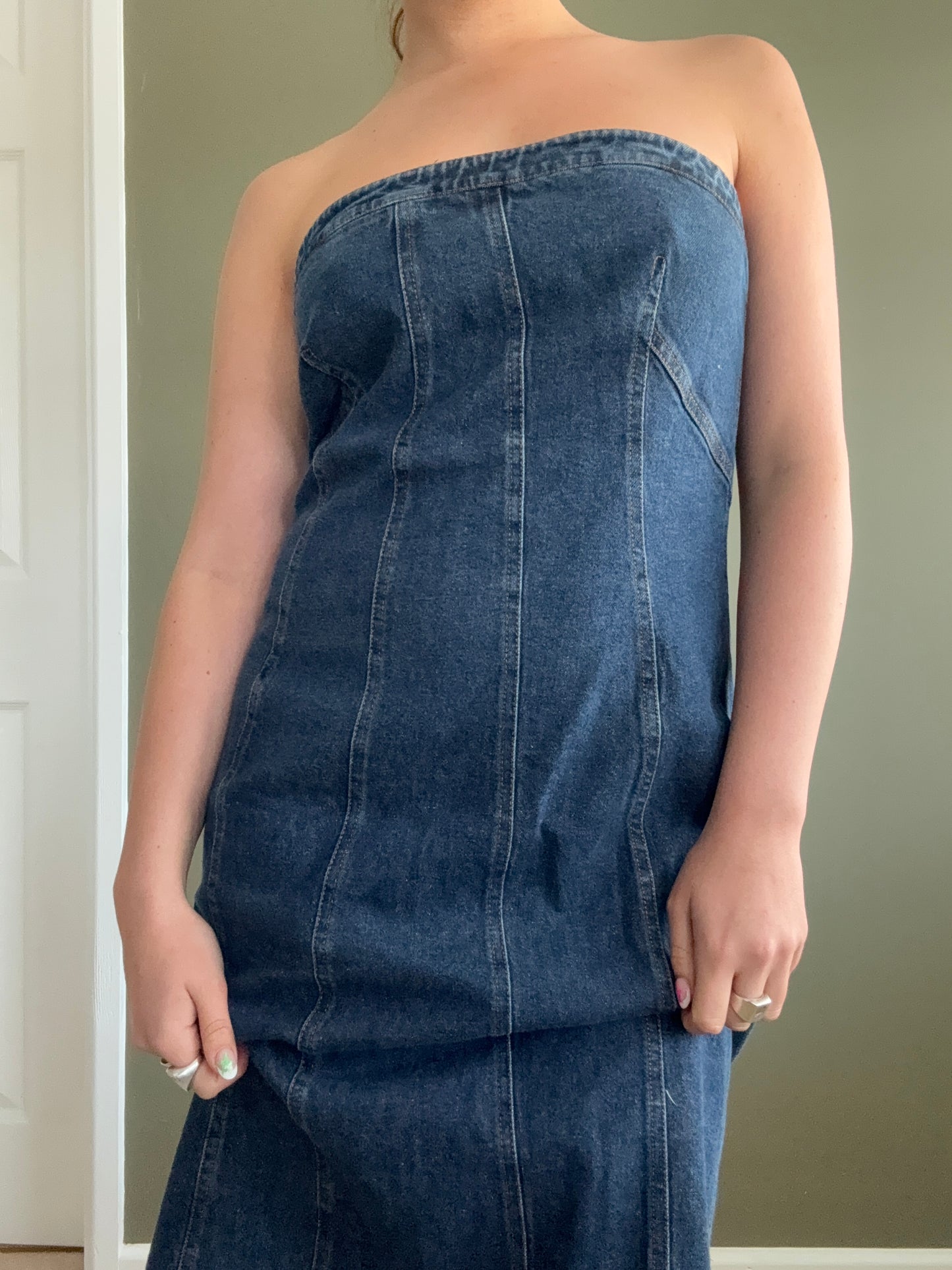 Karen Millen Denim Dress (UK14)