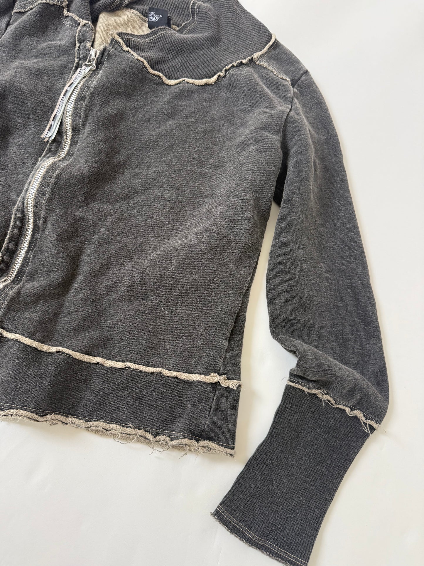 Vintage Diesel Asymmetric Zip Jumper (L)