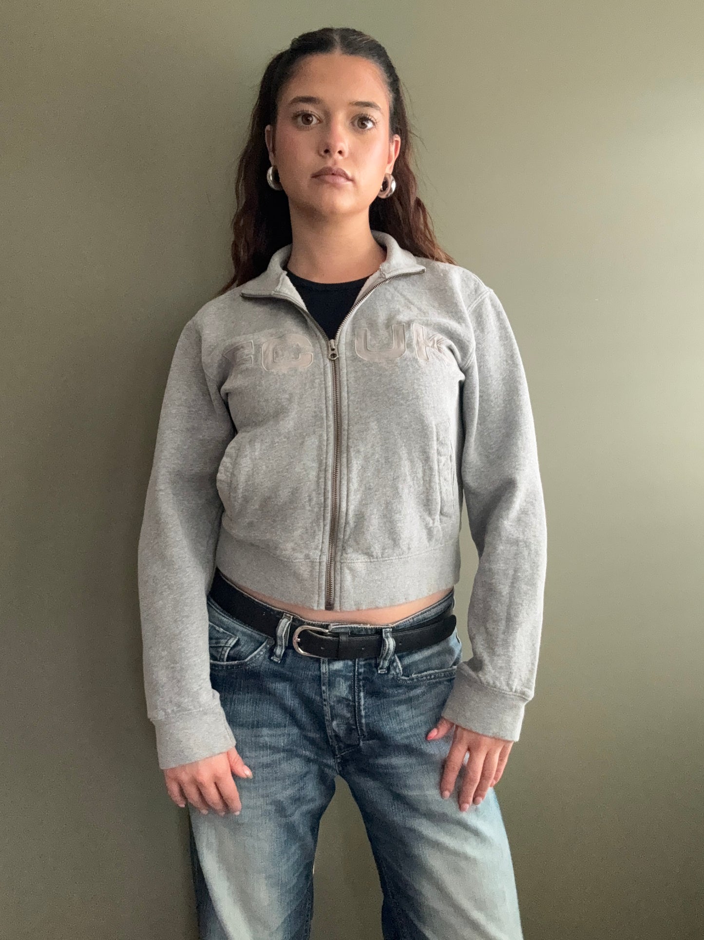 French Connection Zip Jumper (S)