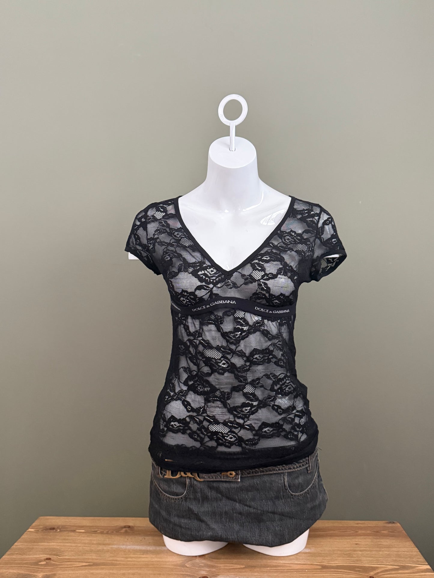 Dolce & Gabbana Lace Top (M)