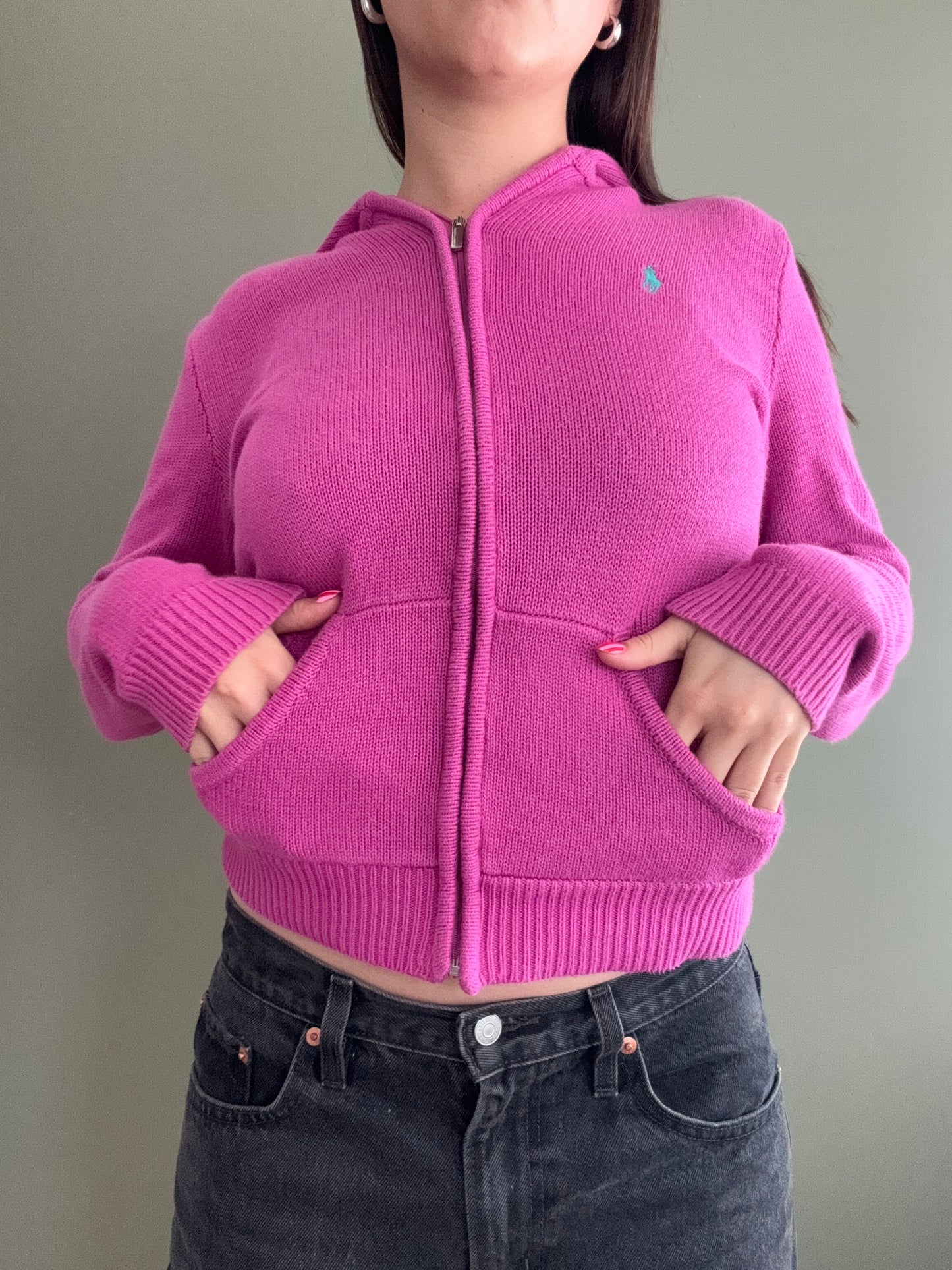 Ralph Lauren Knit Hoodie (M)