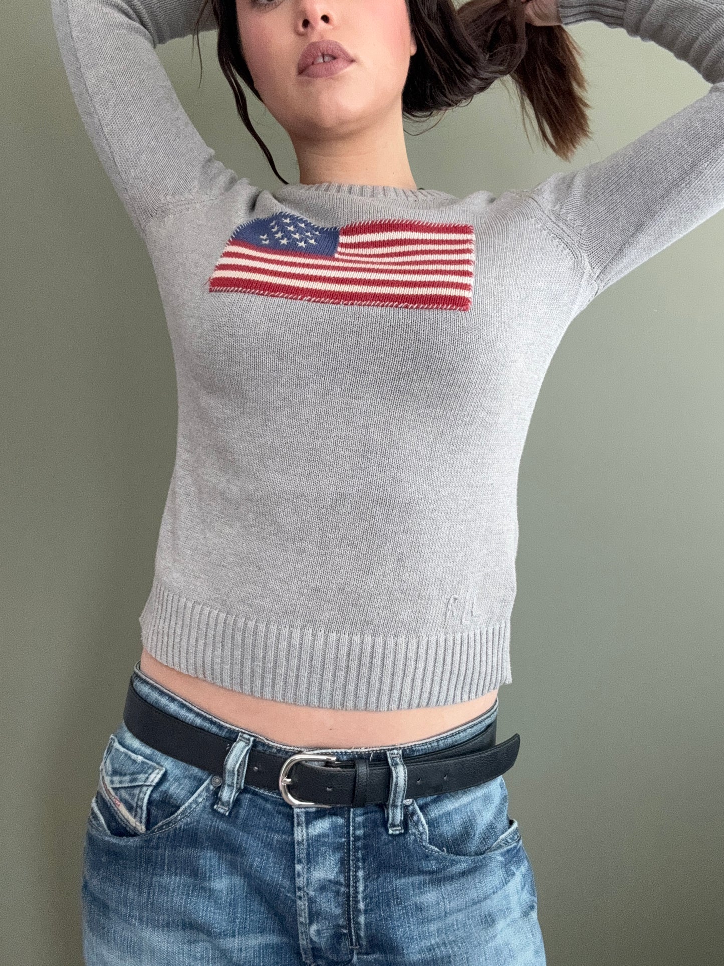 Ralph Lauren Flag Jumper (XS)