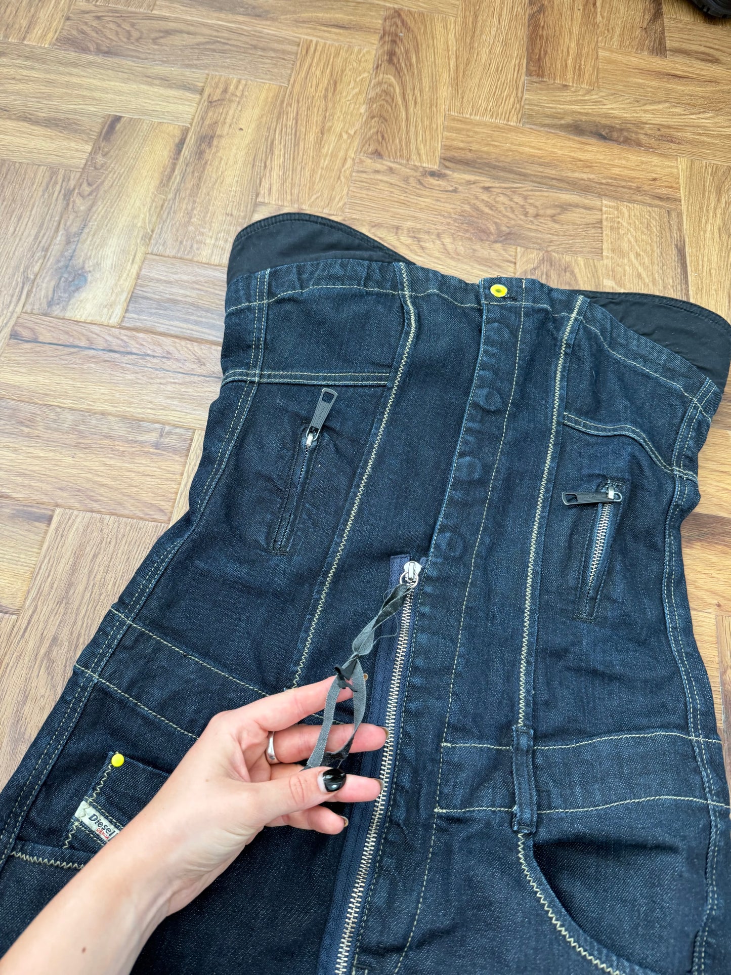 Diesel Denim Playsuit (L)