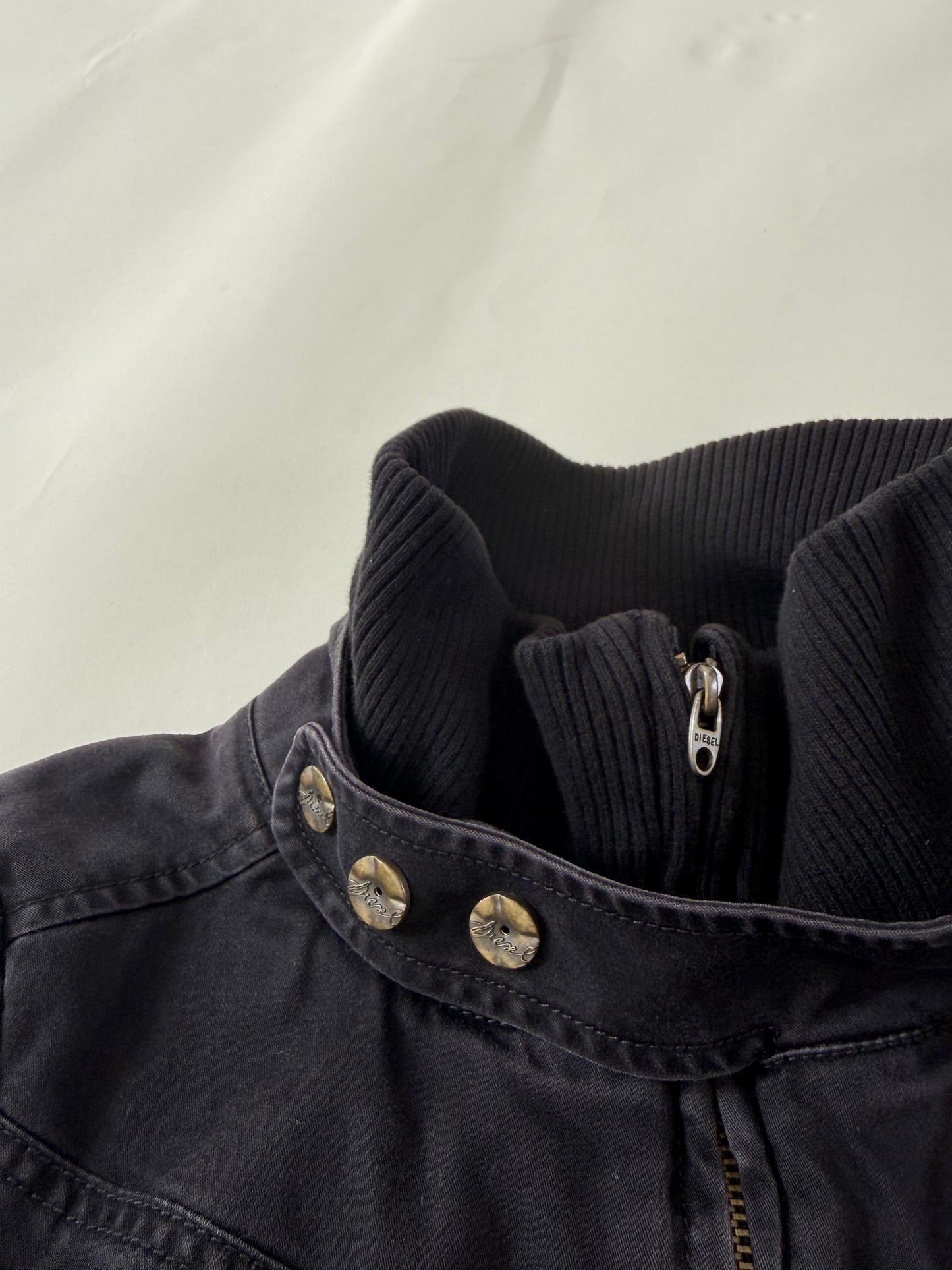Diesel Fitted Funnel Neck Jacket (XS)