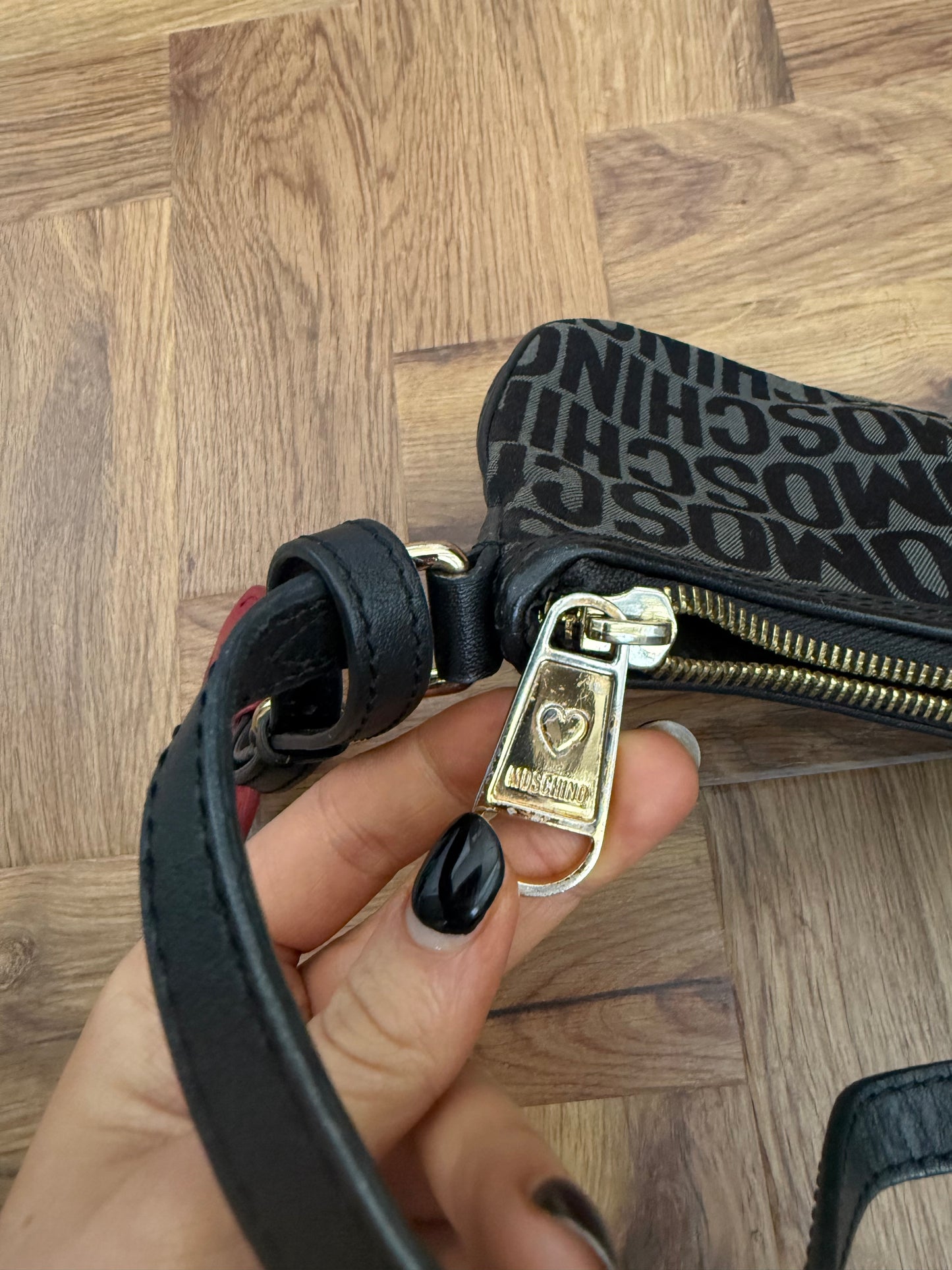 Moschino Monogram Shoulder Bag