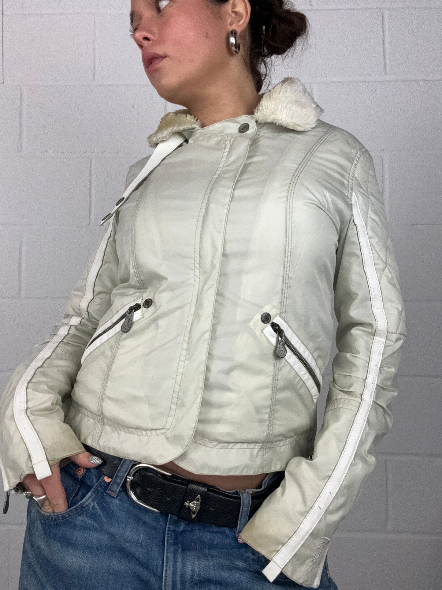 Firetrap Cream Jacket