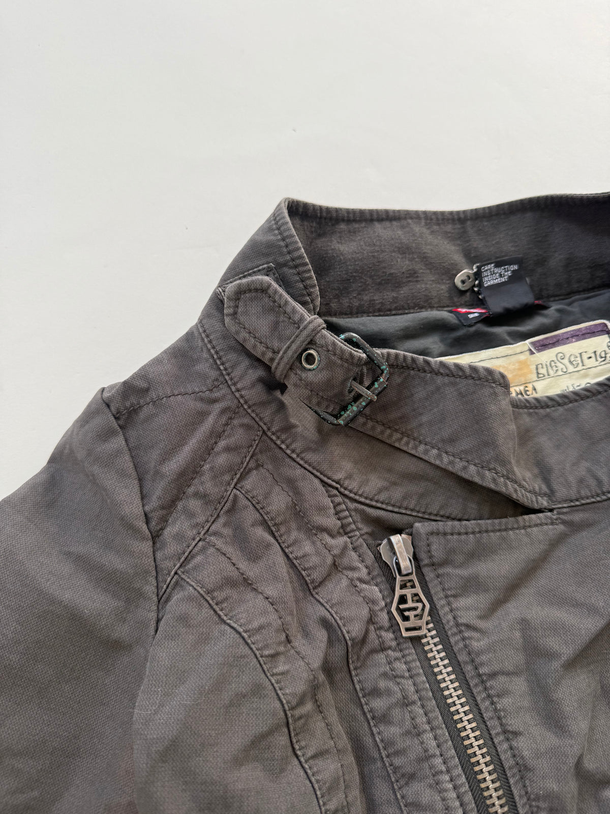 Cropped Diesel Utility Jacket (M)