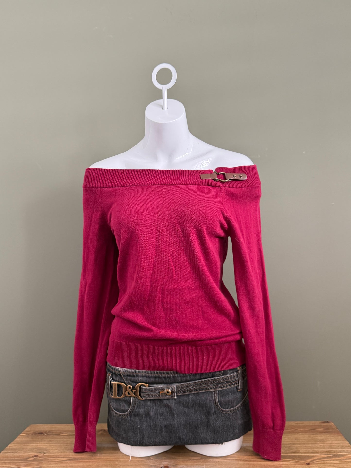 Ralph Lauren Off The Shoulder Jumper (S)
