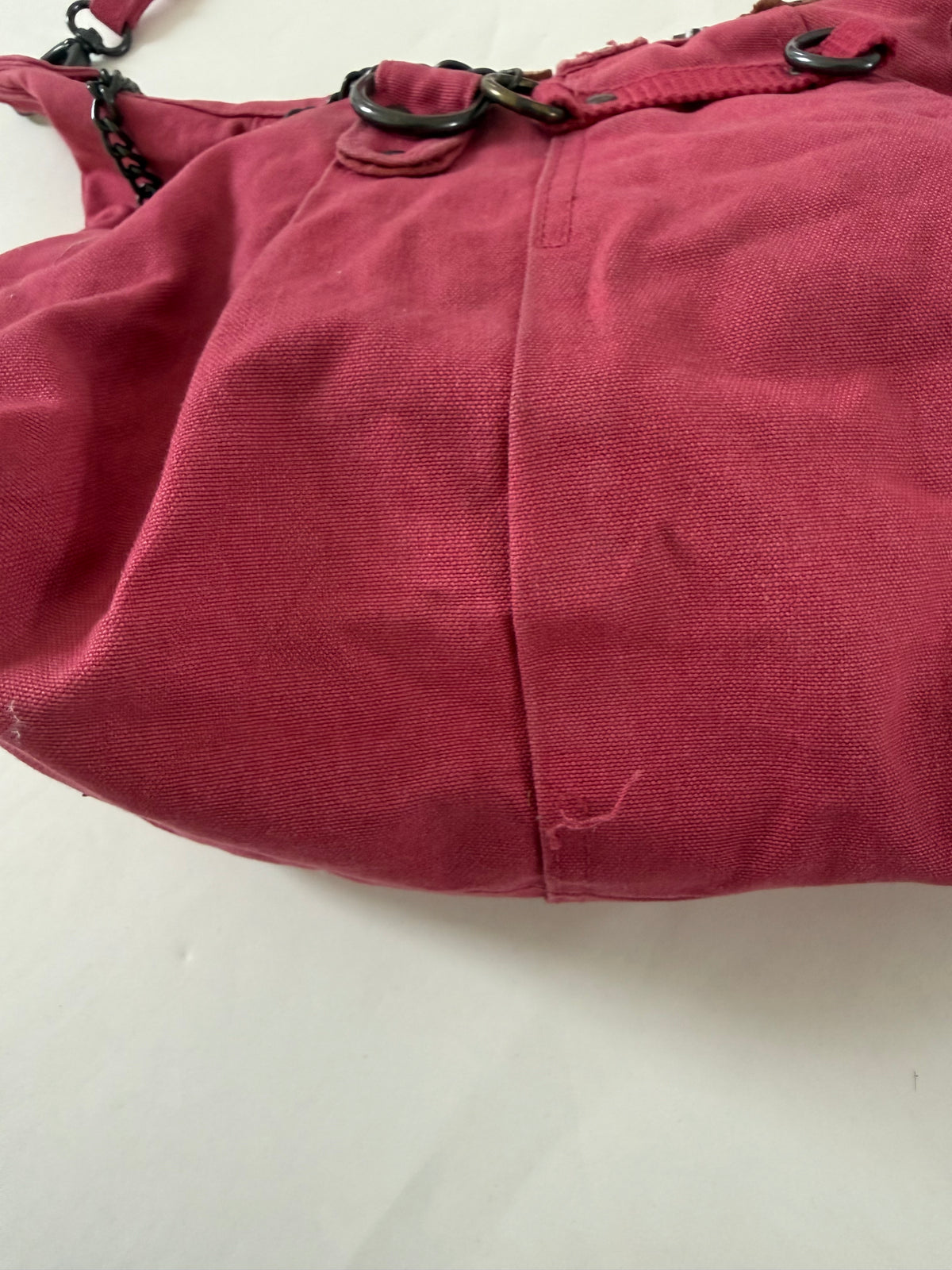 Vintage Diesel Pink Slouchy Handbag