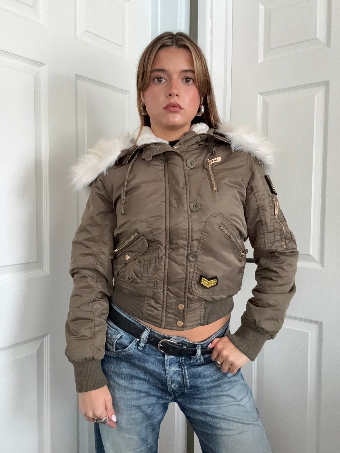 Y2K Utility Jacket (S)