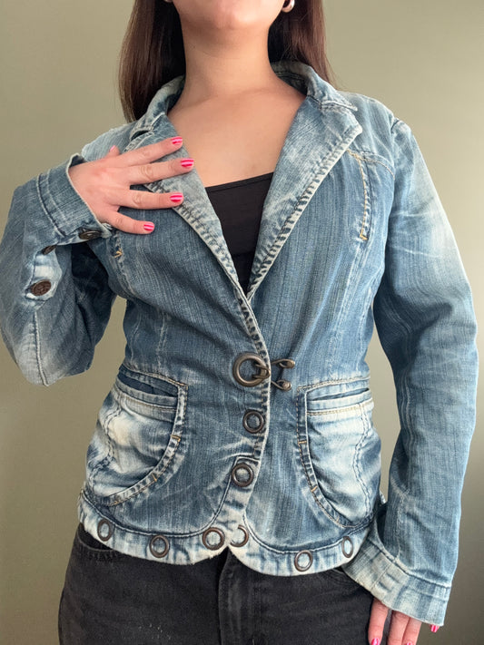 Miss Sixty Denim Blazer (S)