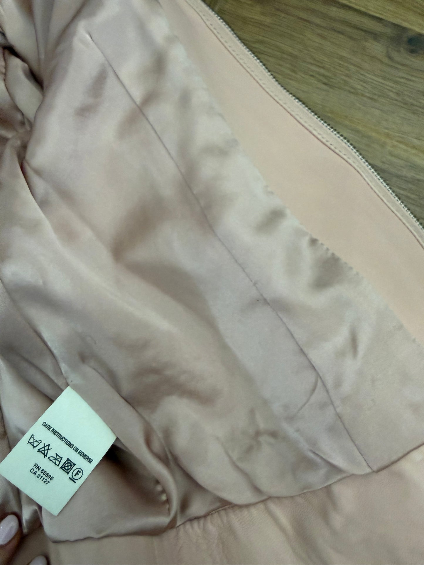 DKNY Leather Jacket (S)