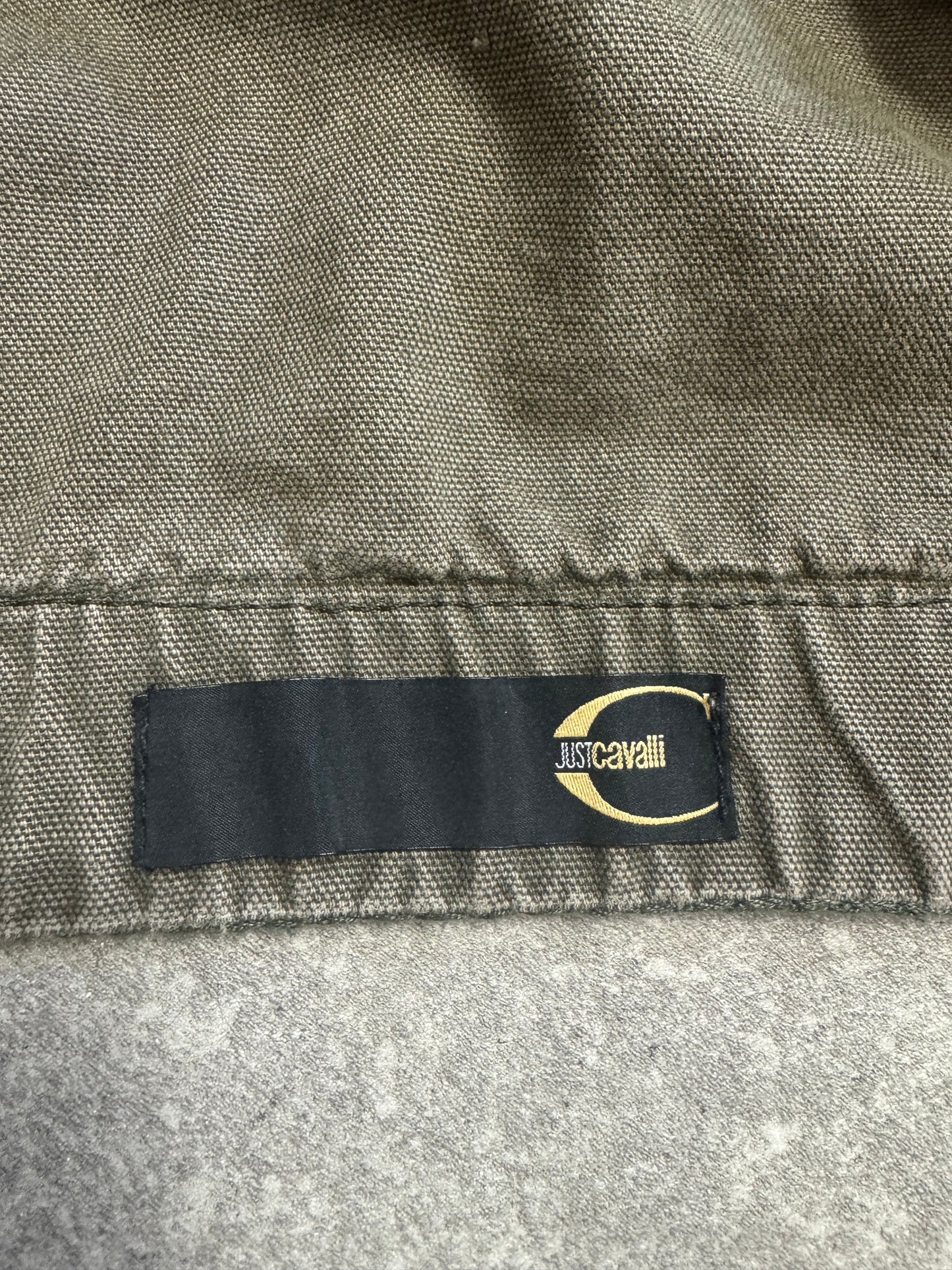 Cavalli Cropped Cargo Jacket (S)