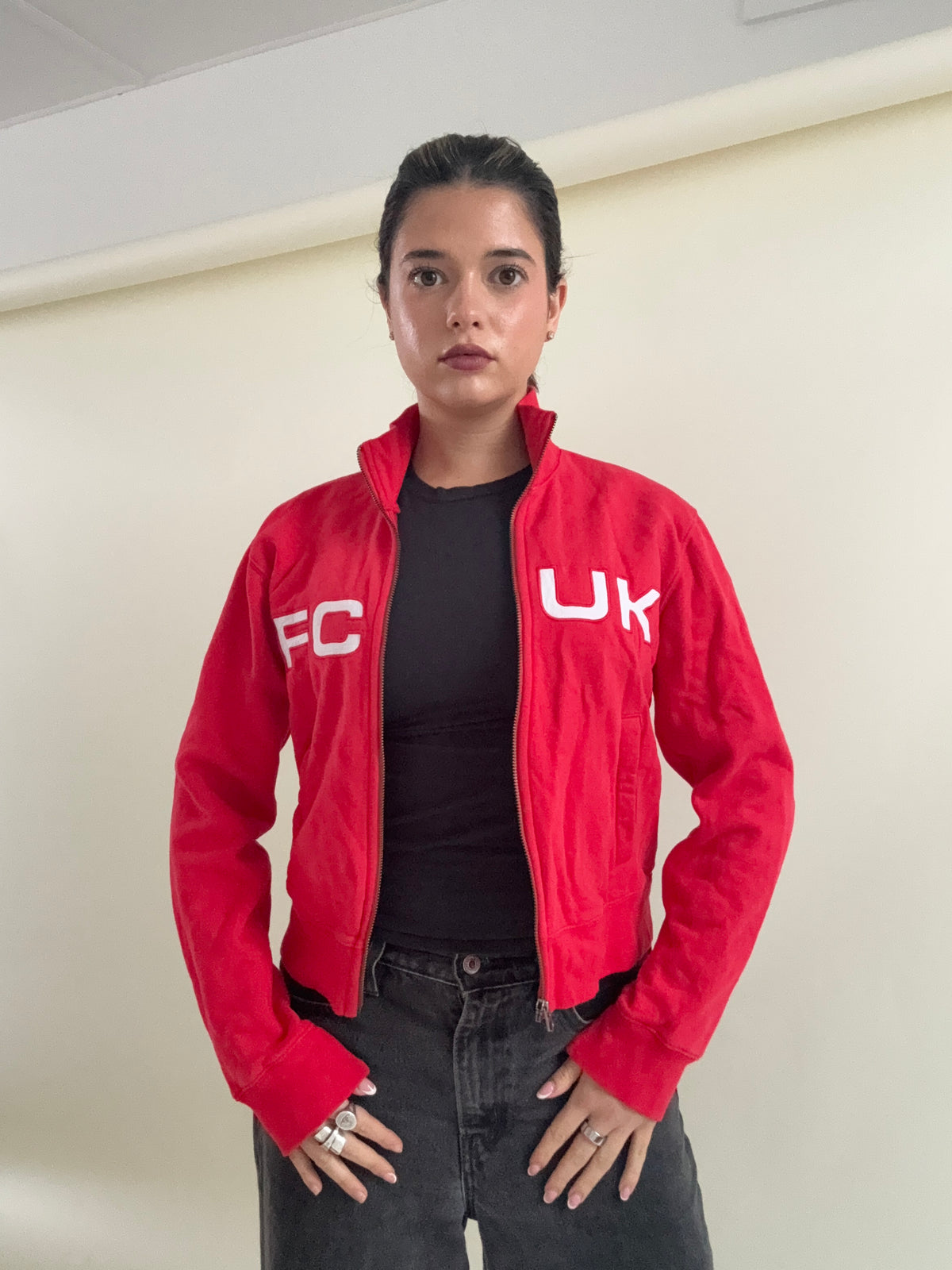French Connection Zip Jumper (S)