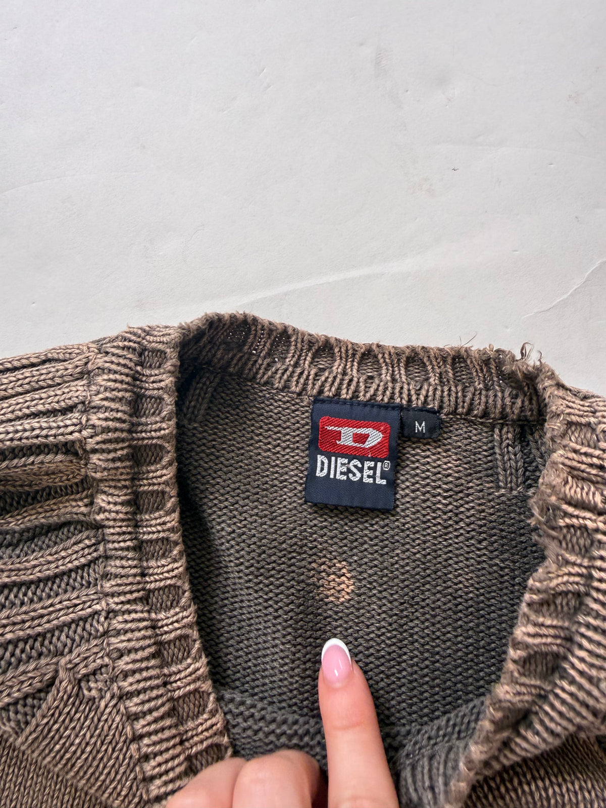 Vintage Diesel Knit Jumper (M)