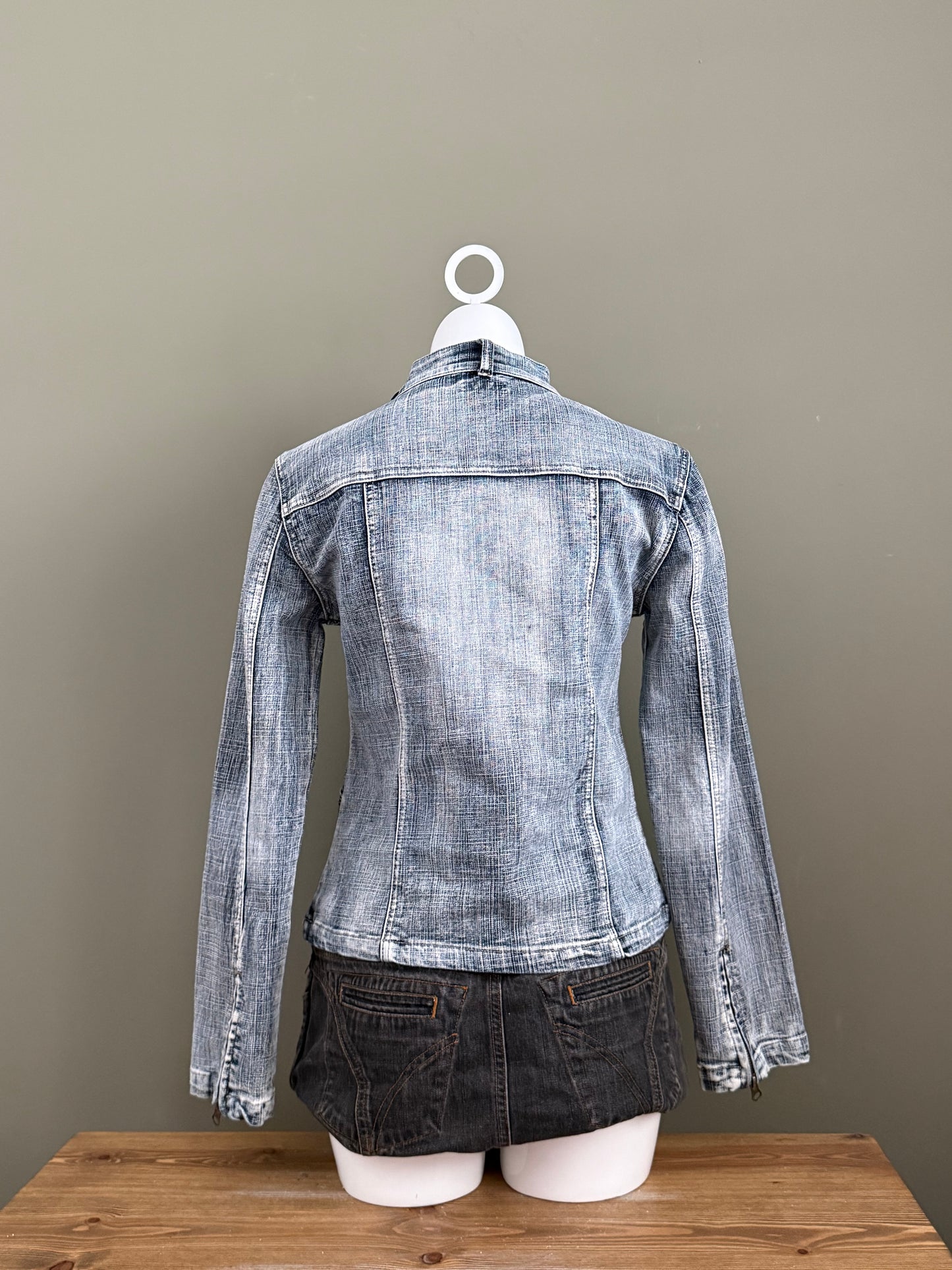 Denim Y2K Jacket (UK10)