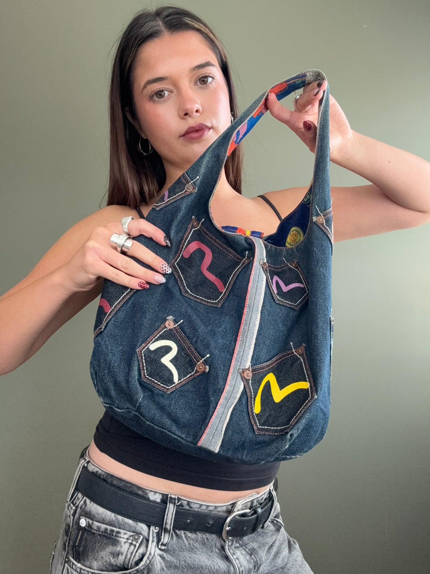 Evisu Reversible Bag