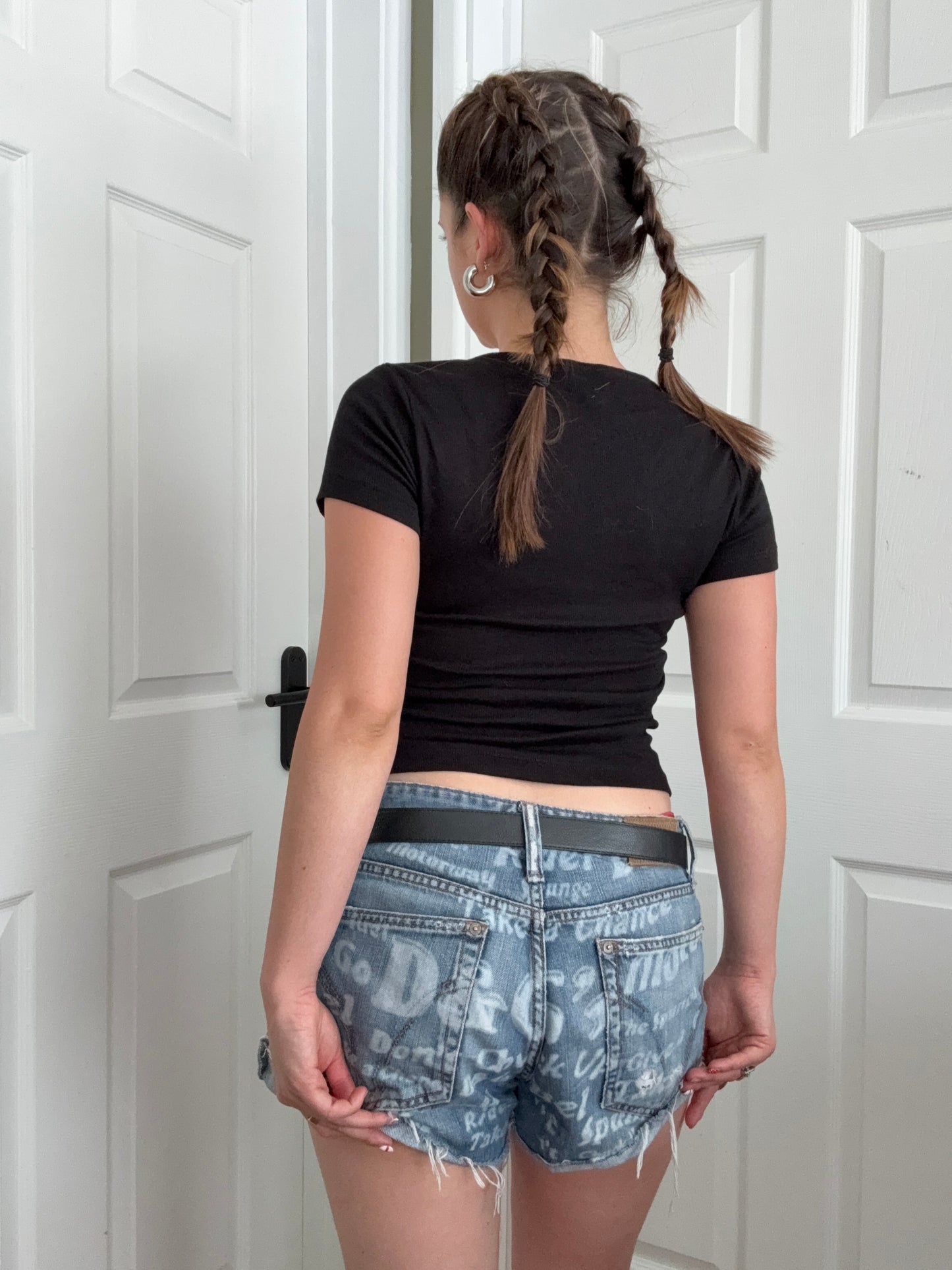 Guess Wrap Crop Top (M)