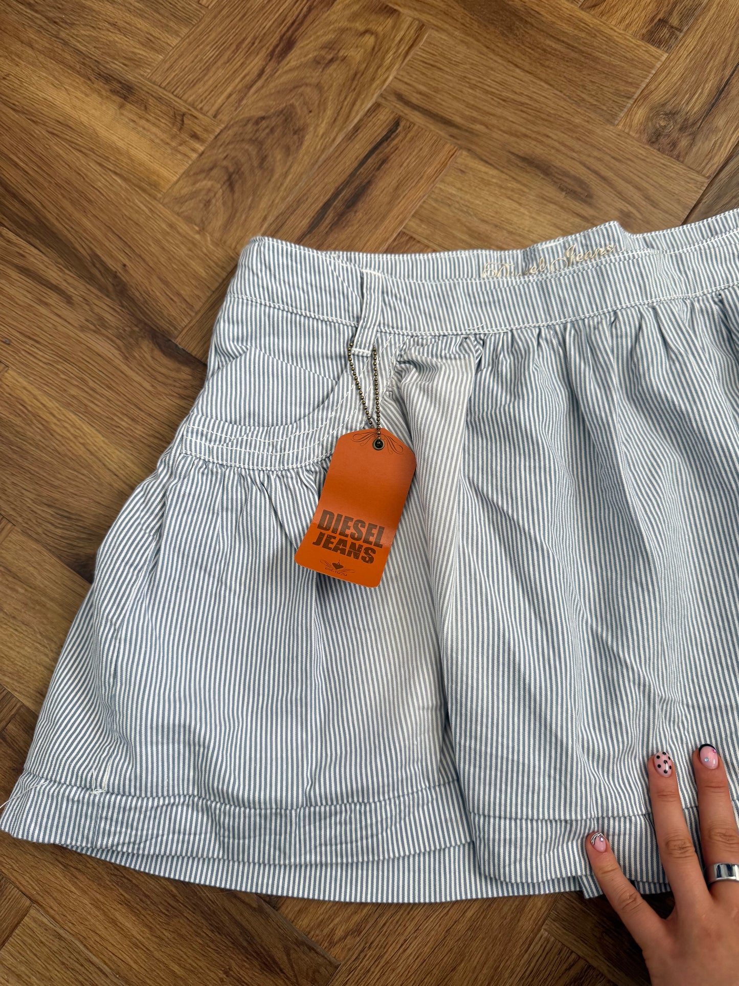 Diesel Pinstripe Skirt (30)