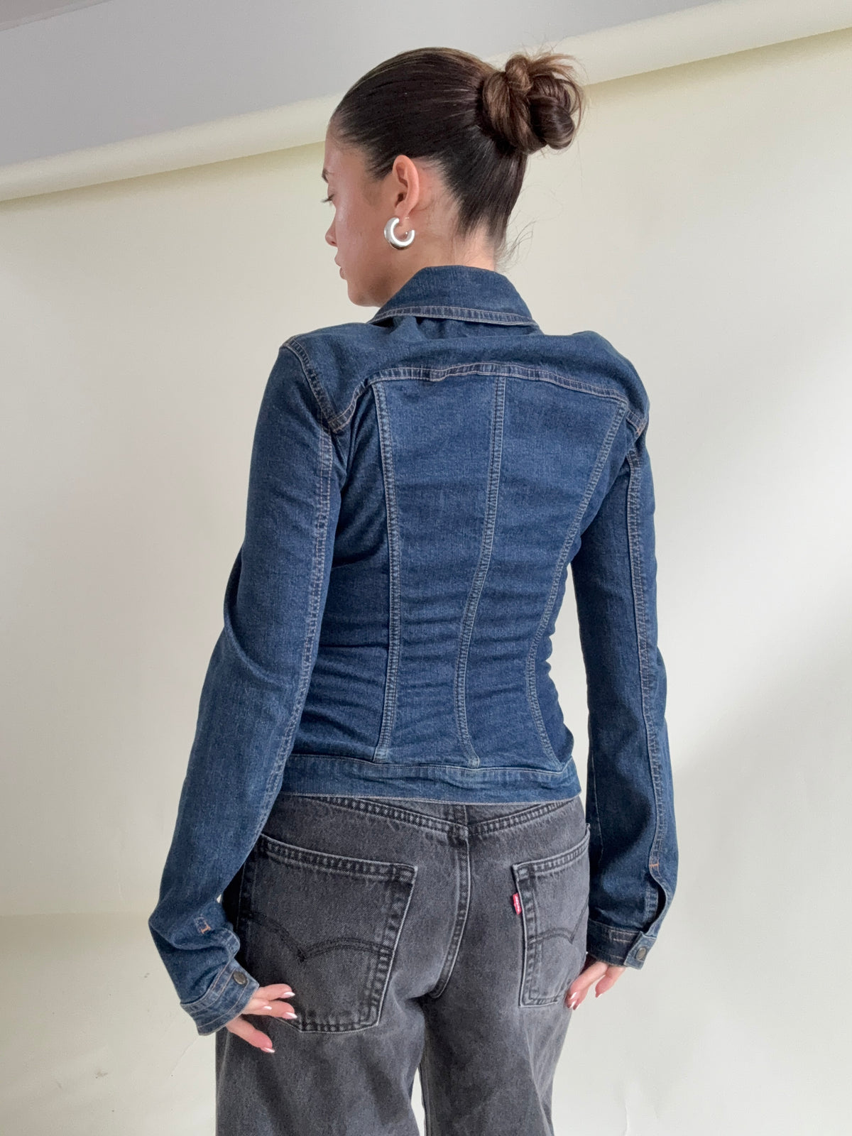 Vintage Dolce & Gabbana Fitted Denim Jacket (M)