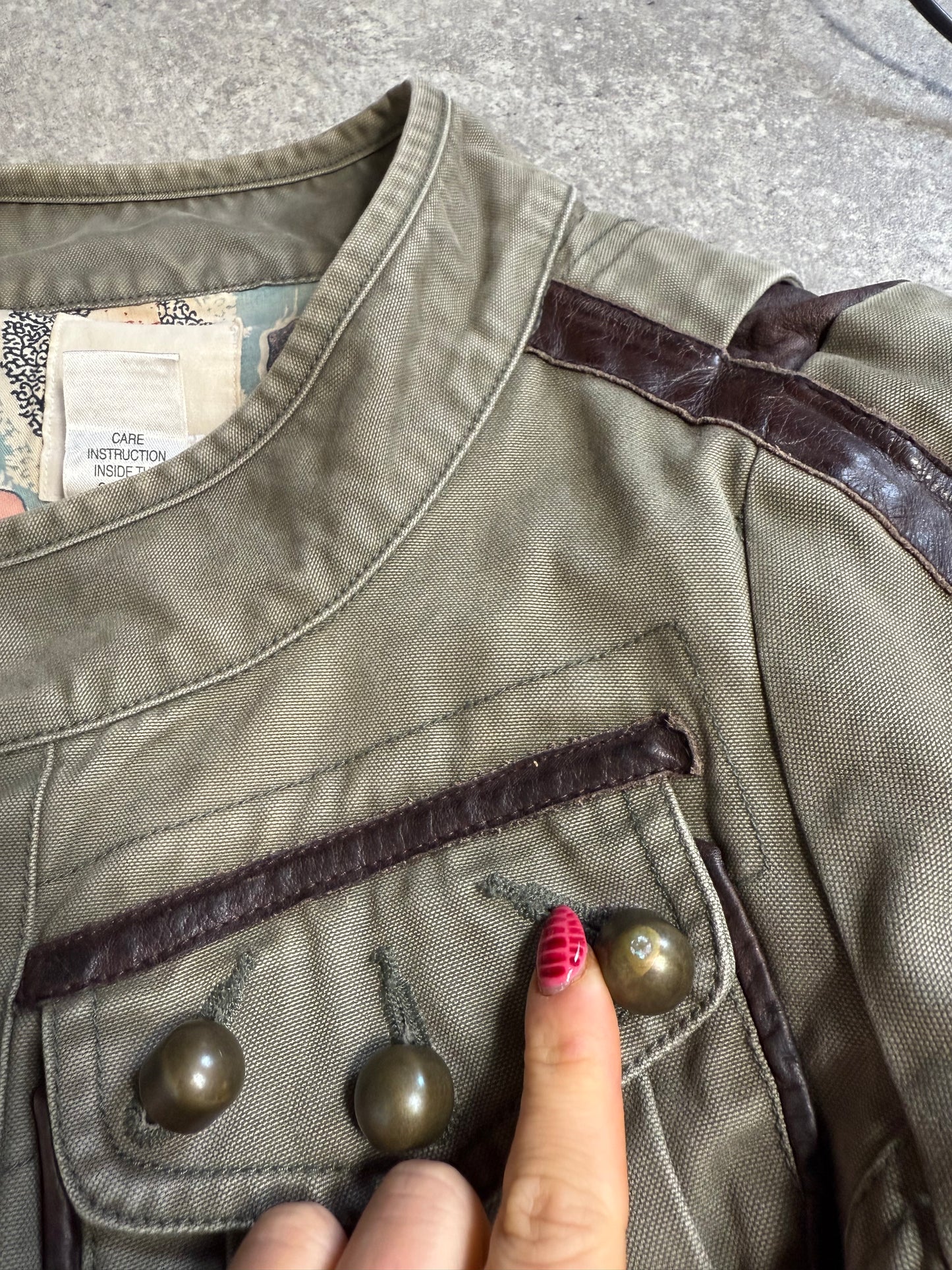 Diesel Fitted Utility Jacket (M)