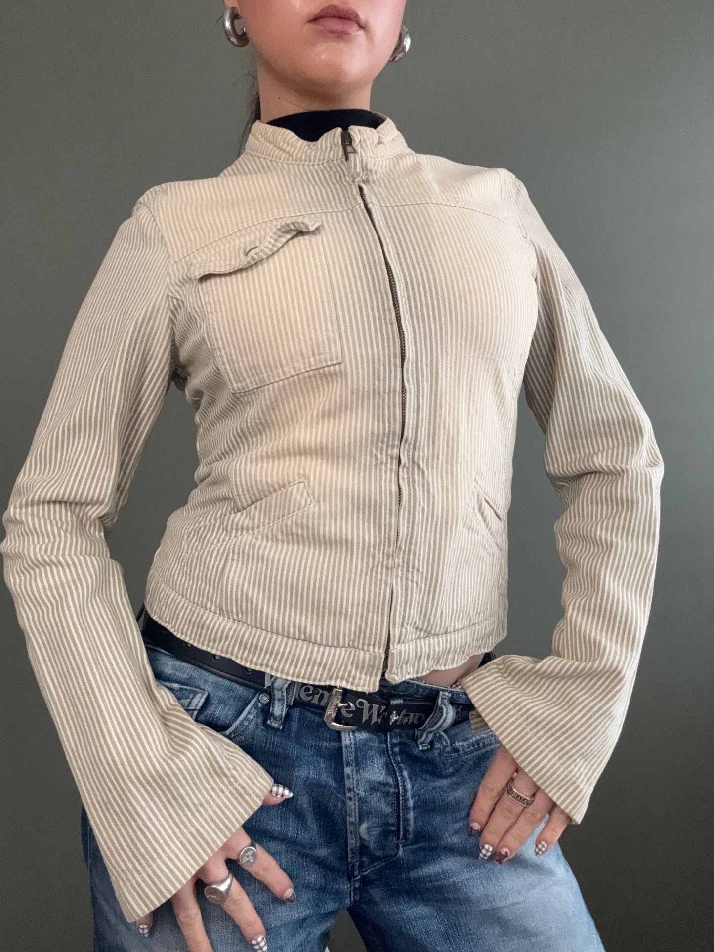 Guess Pinstripe Jacket (M)