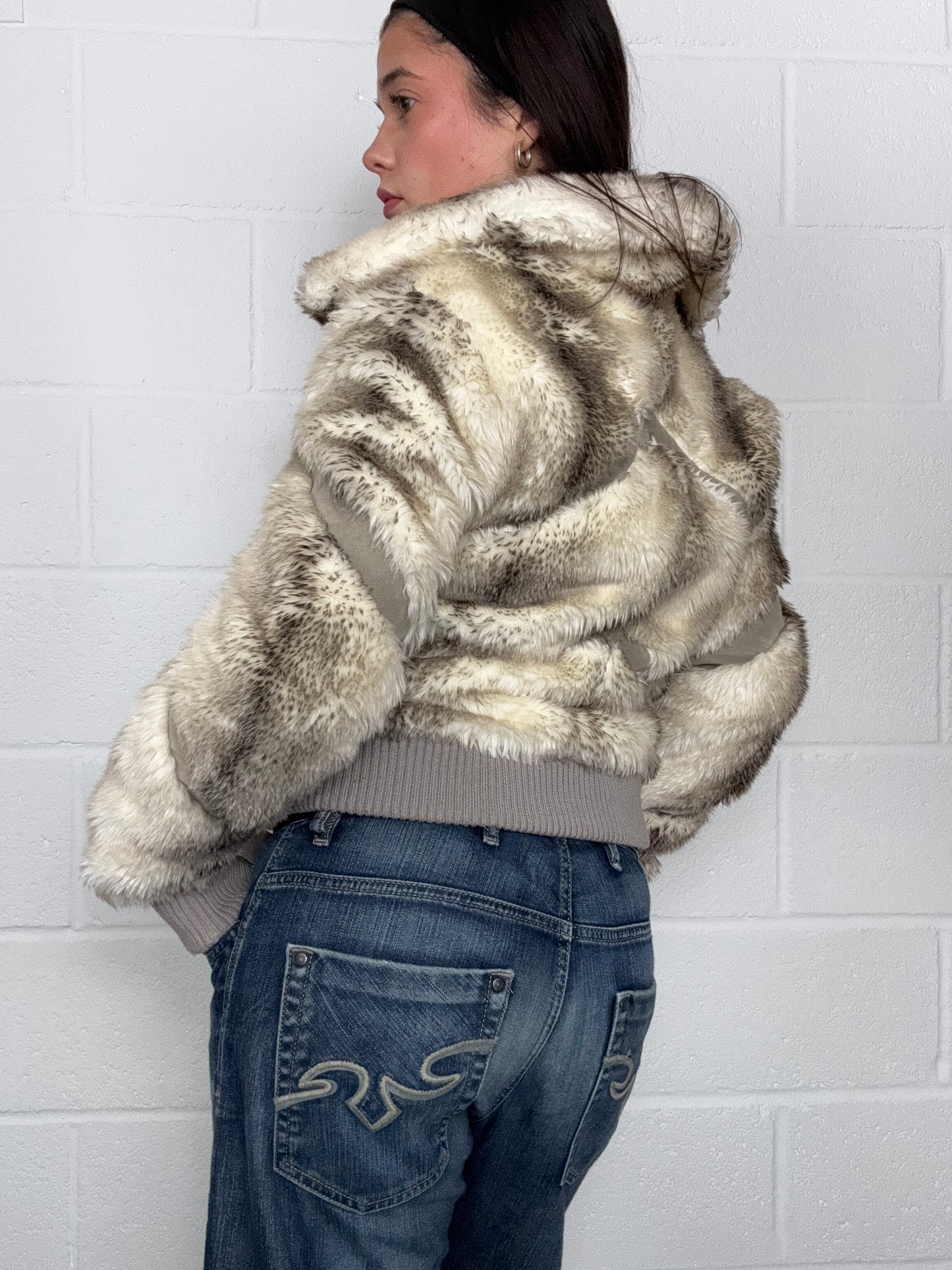 Faux Fur Jacket (UK10)