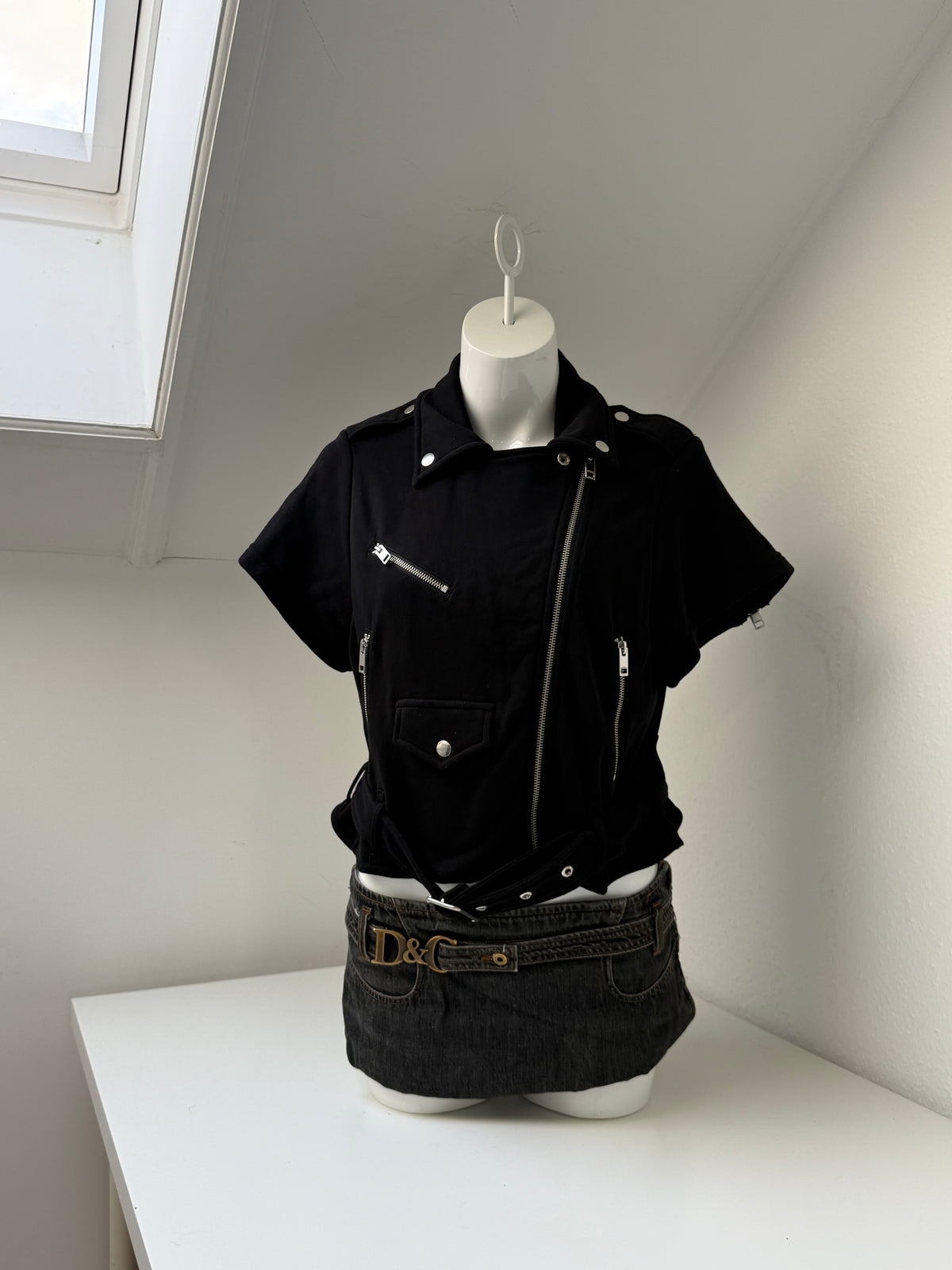 Diesel Shortsleeve Biker Jacket (S)