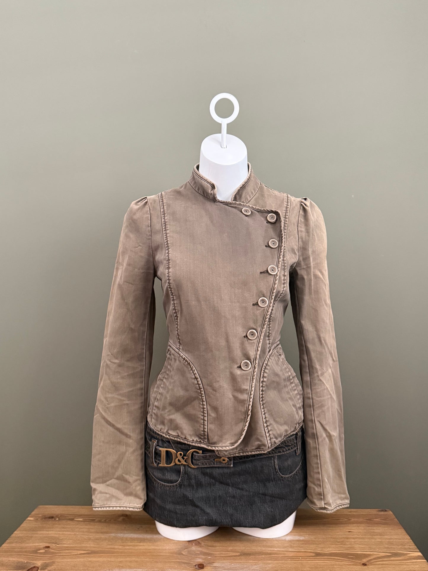 French Connection Asymmetric Corset Jacket (UK12)