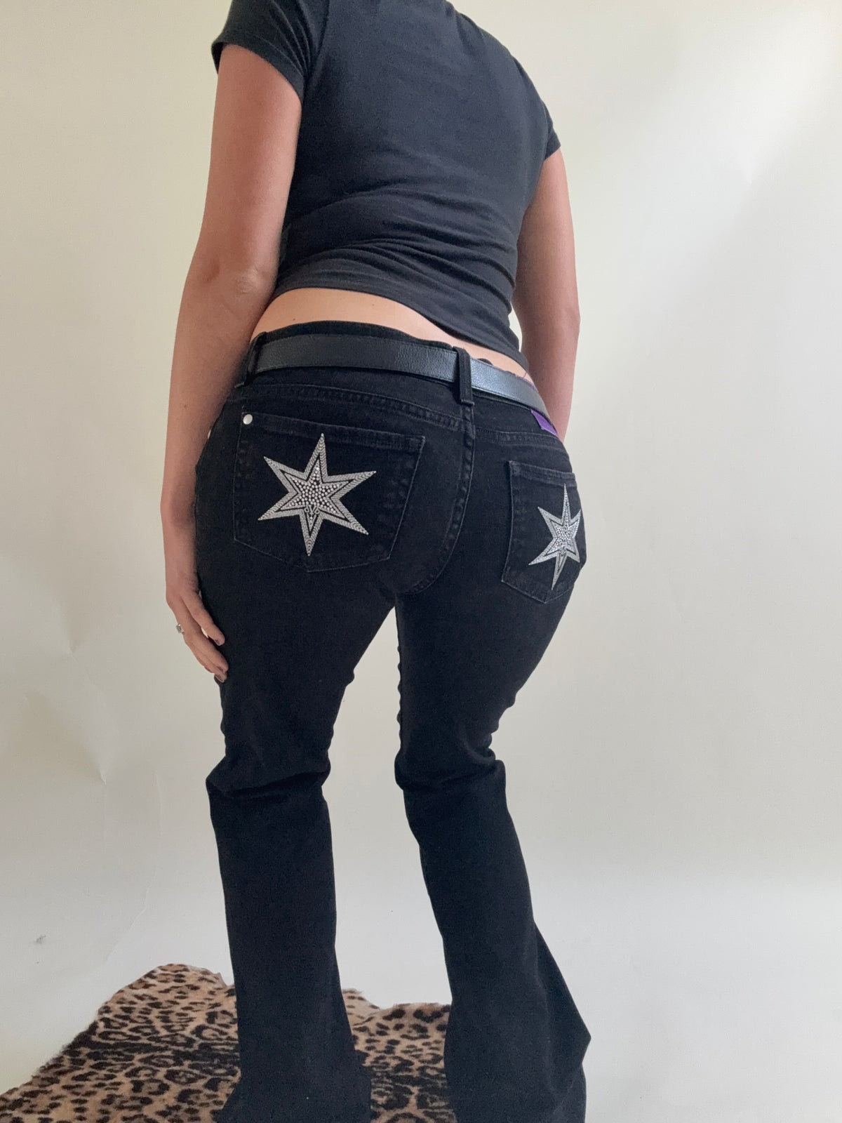 Vintage Victoria Beckham Y2K Flared Jeans (31)