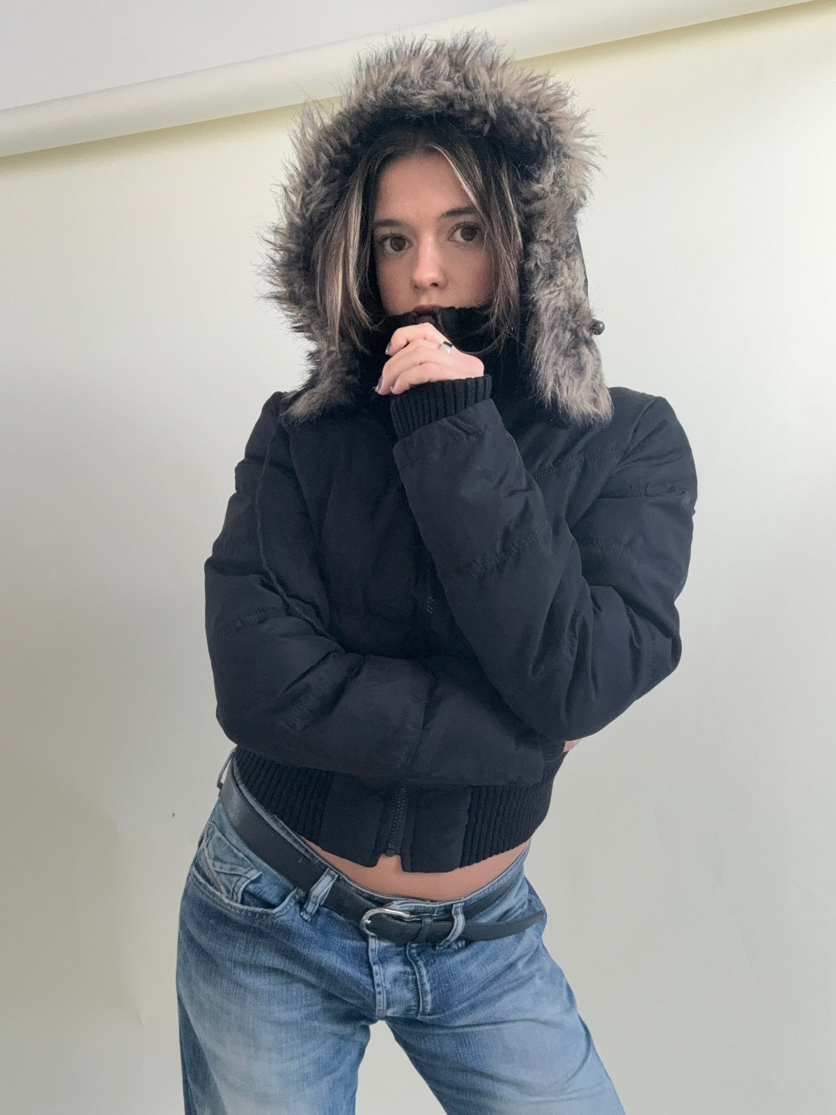 Y2K Puffer Jacket (UK10)