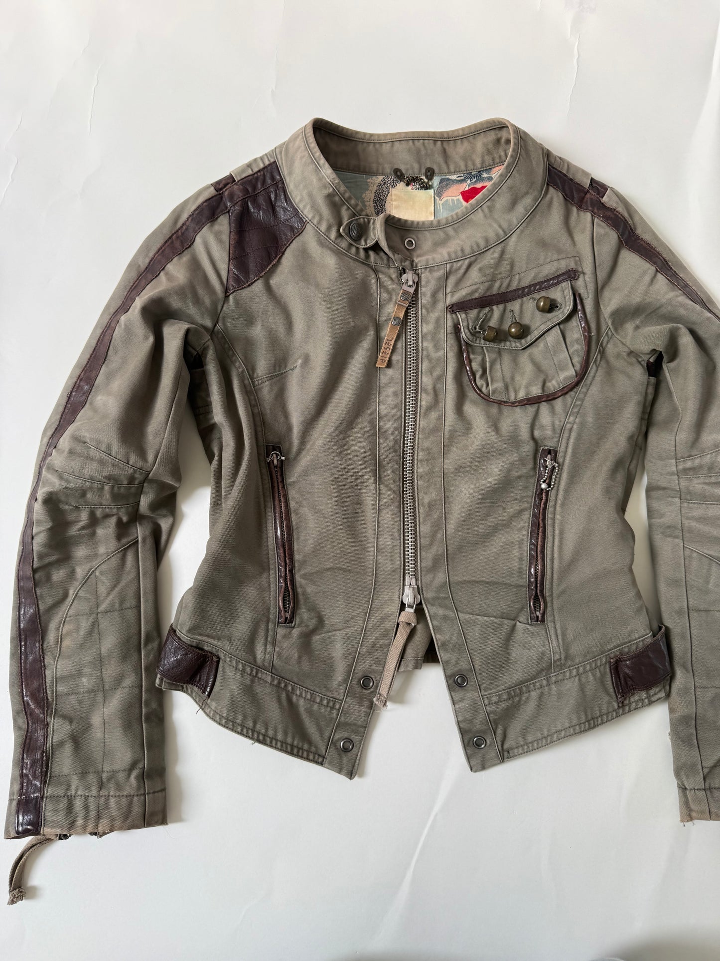 Diesel Fitted Military Style Jacket (L)