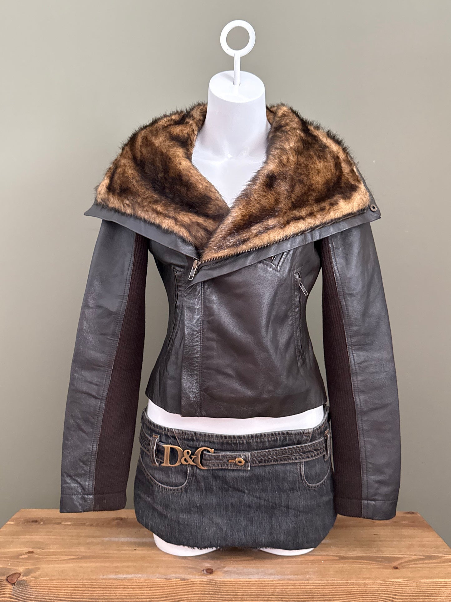 Morgan De Toi Leather Jacket (S)