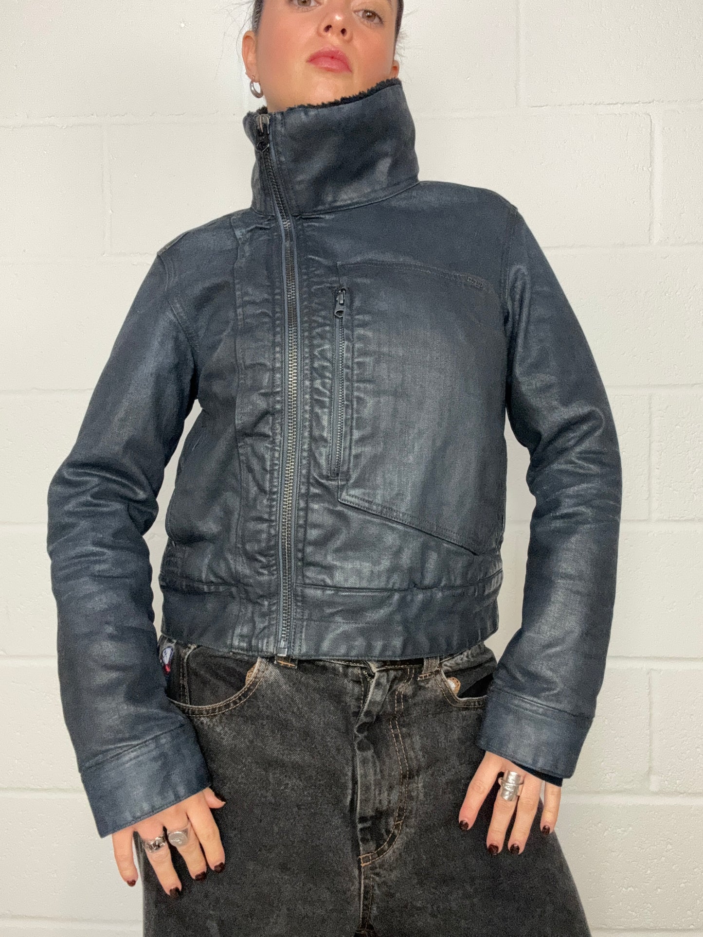 G-Star Denim Fleece Lined Jacket (S)