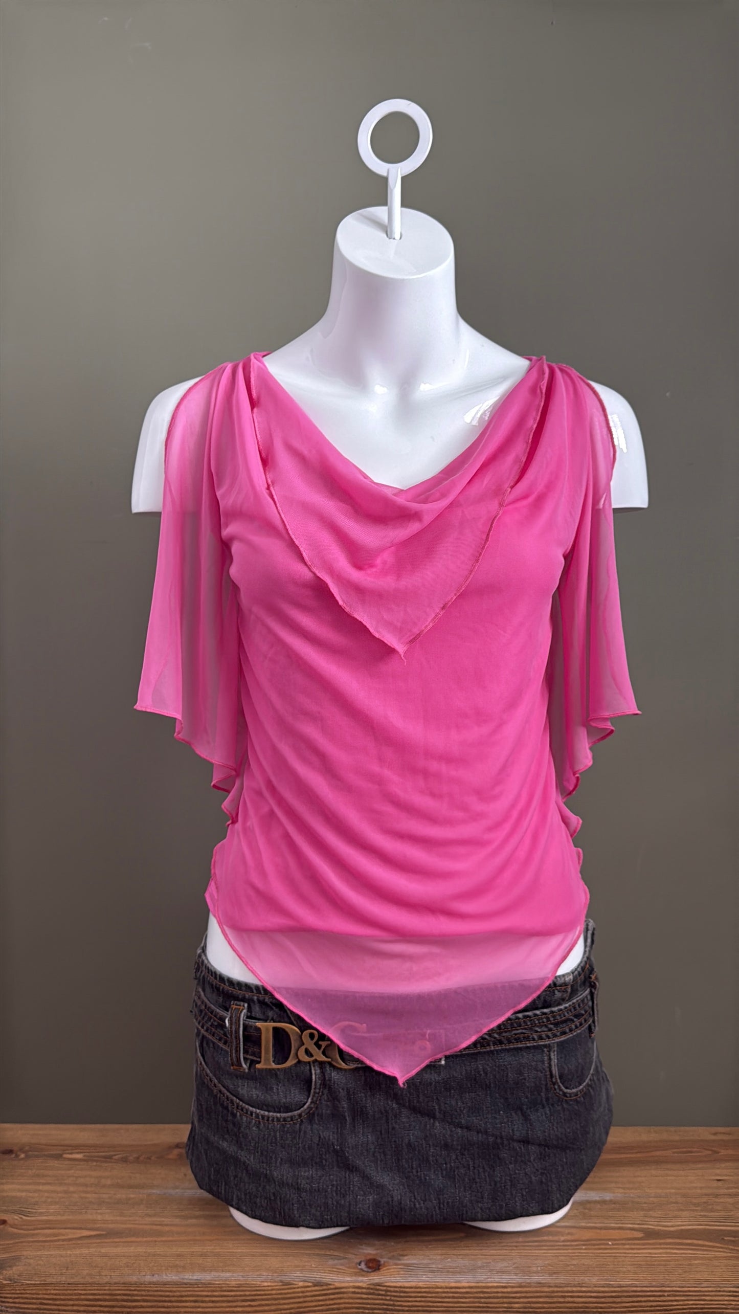 Morgan De Toi Mesh Top (S)