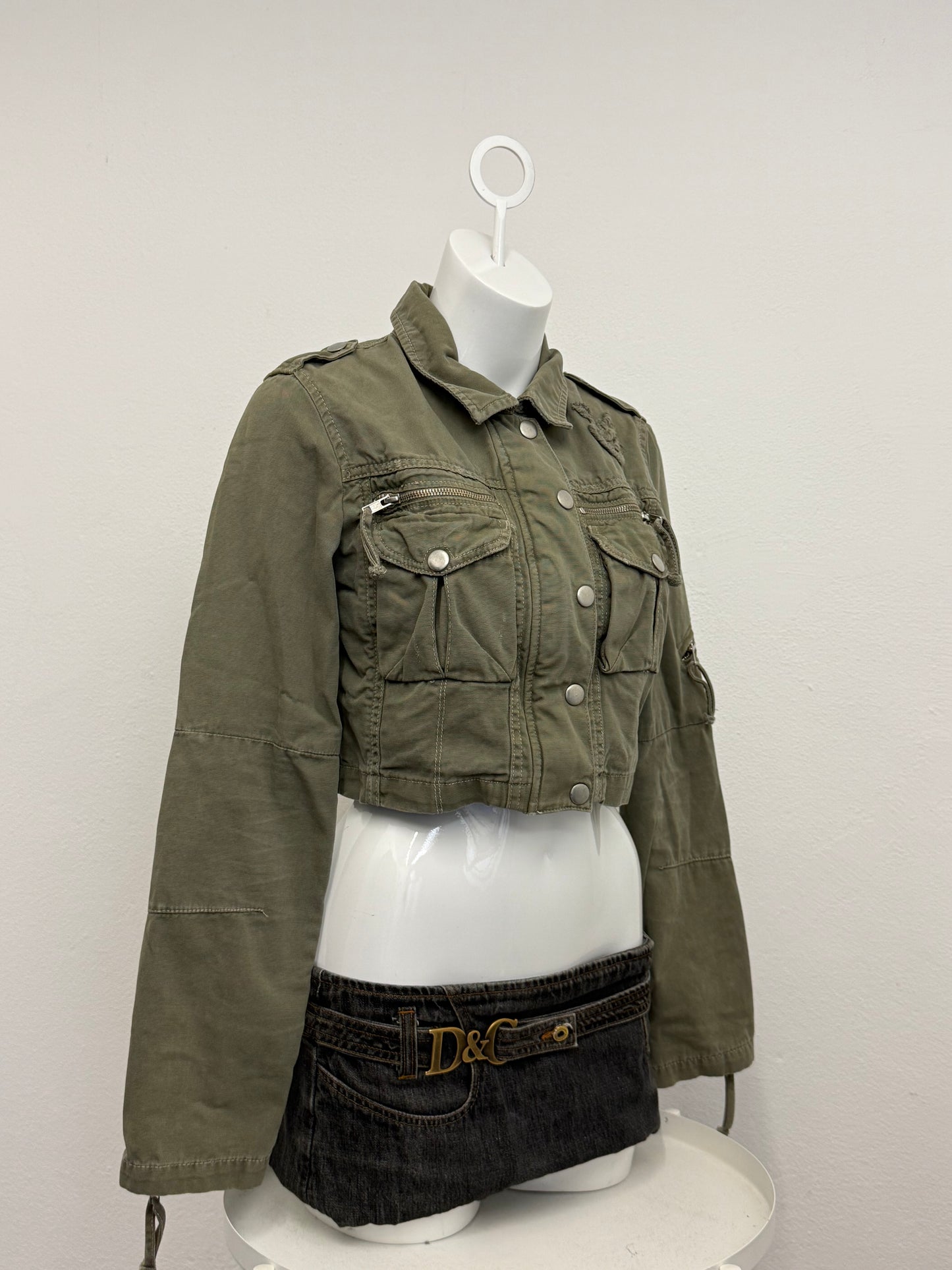 Cropped Utility Jacket (UK12)
