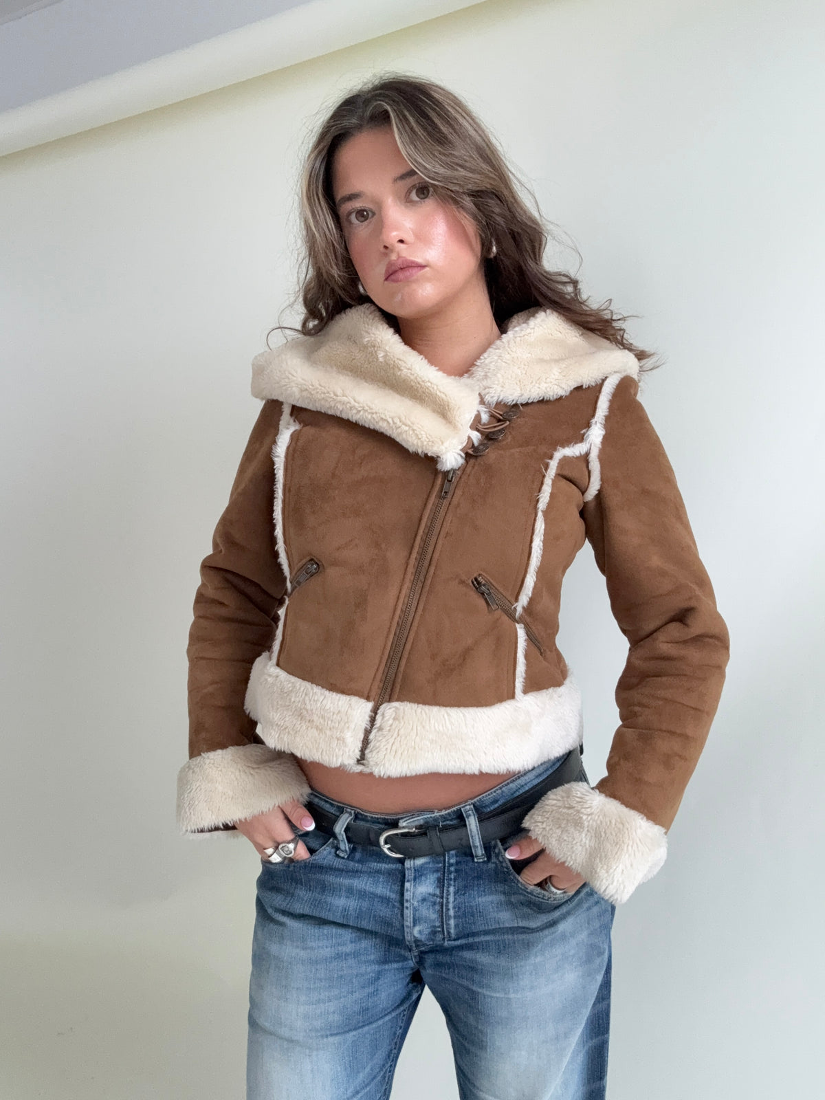 Morgan De Toi Faux Fur Jacket (S)