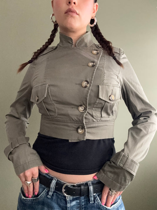 Jane Norman Khaki Jacket (UK8)
