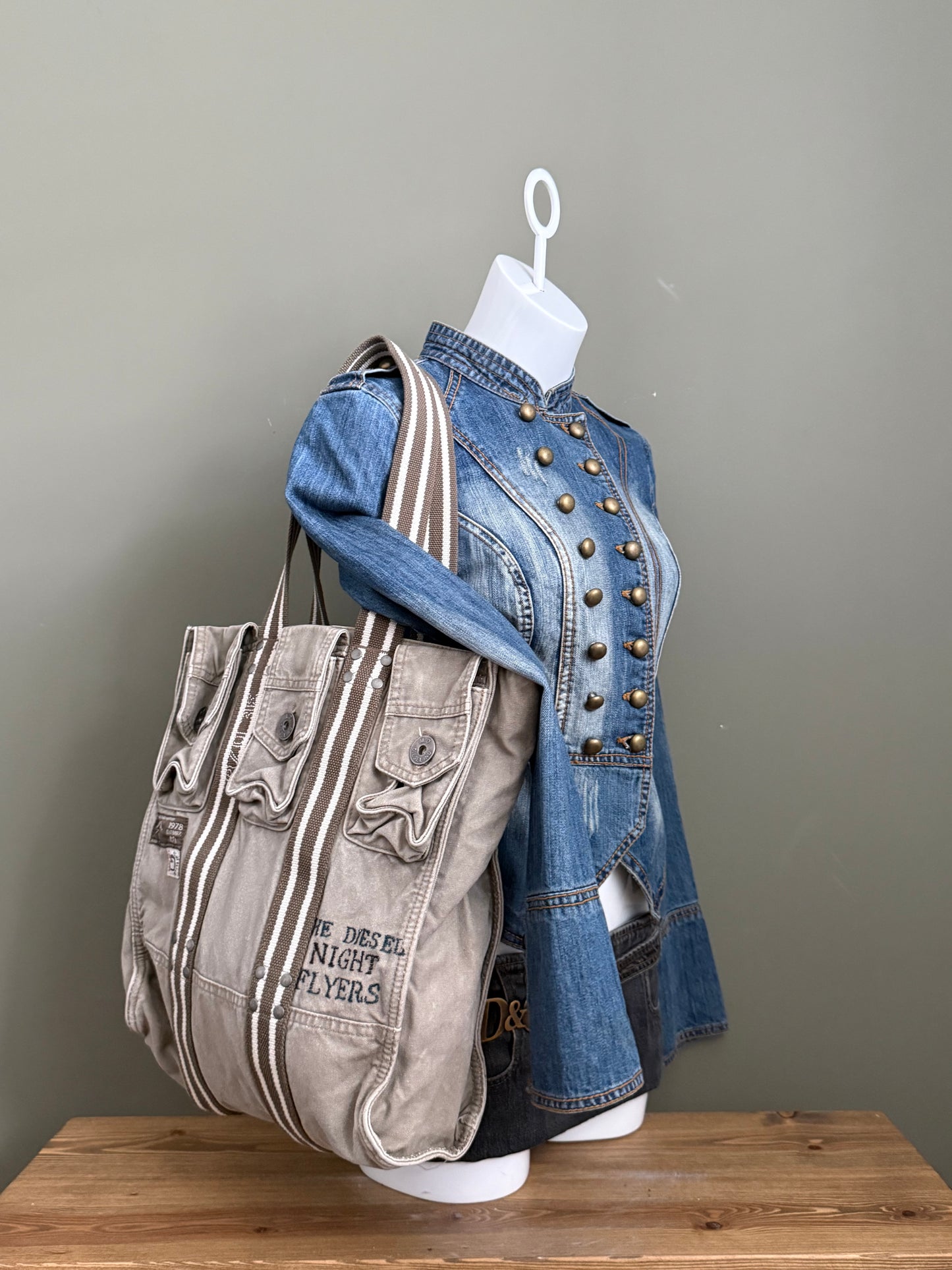 Vintage Diesel Tote Bag