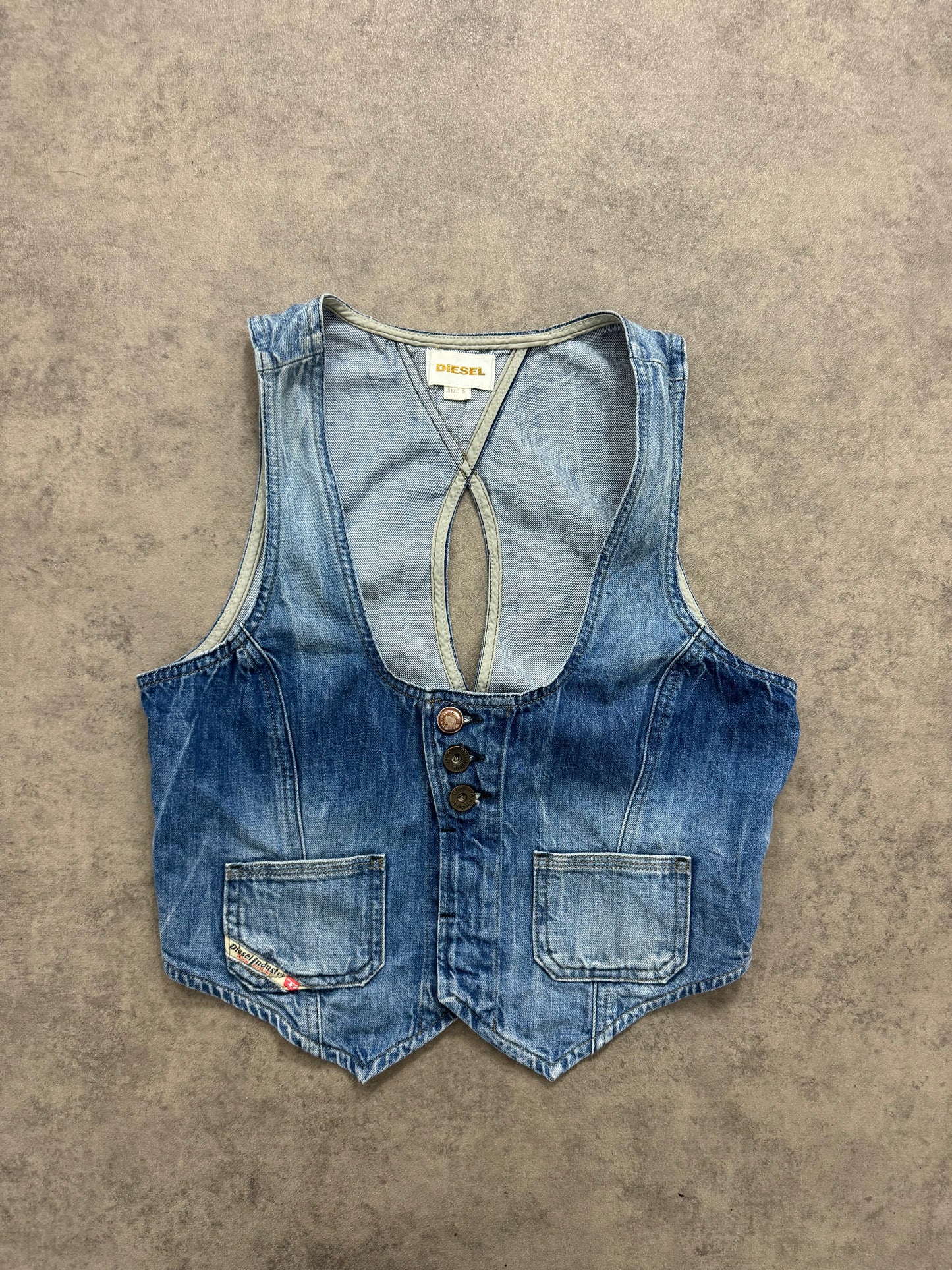 Diesel Denim Waistcoat